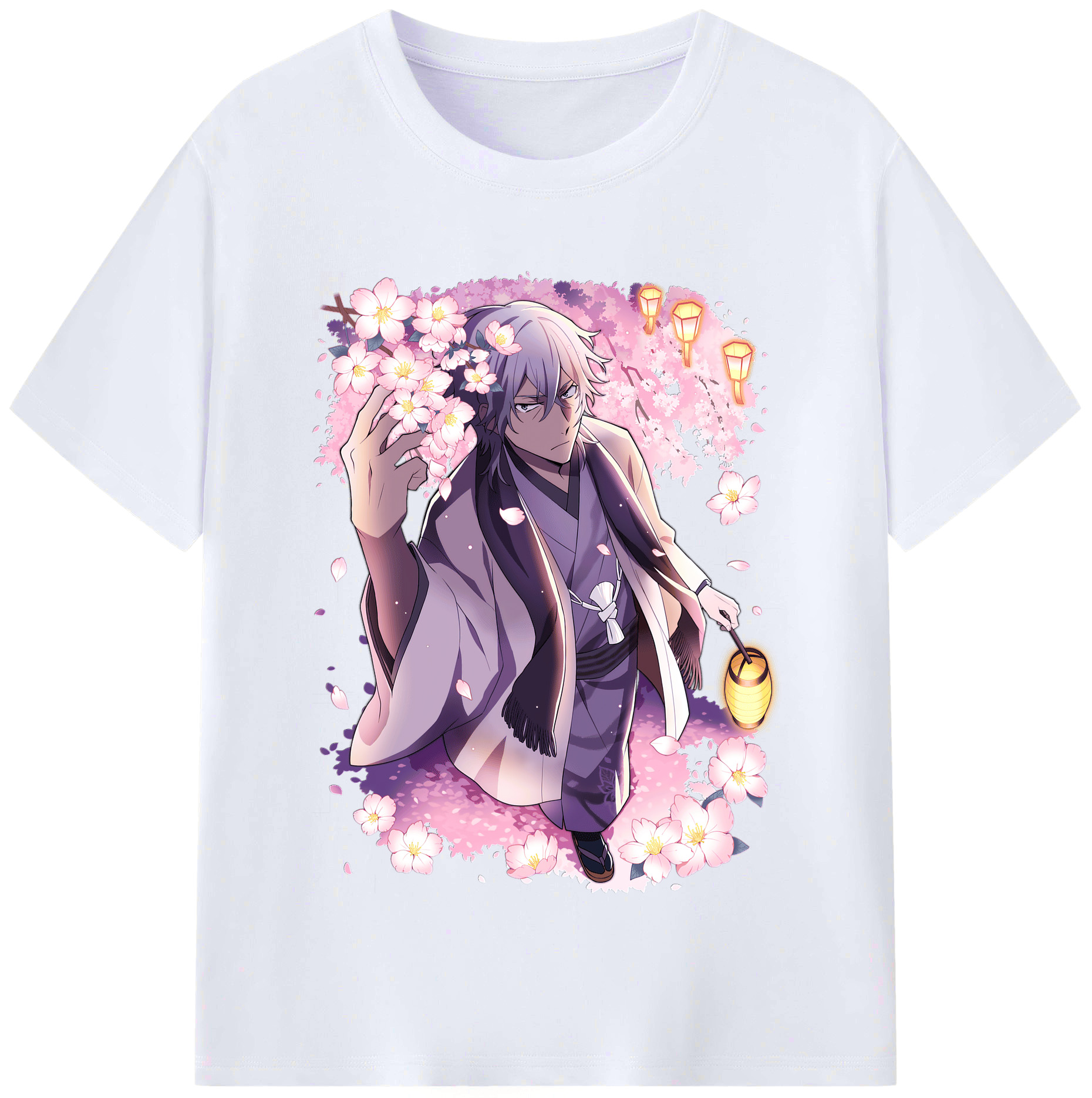 （画像用） 文豪ストレイドッグス Bungo Stray Dogs レディースカジュアルプリントTシャツ（綿100％）