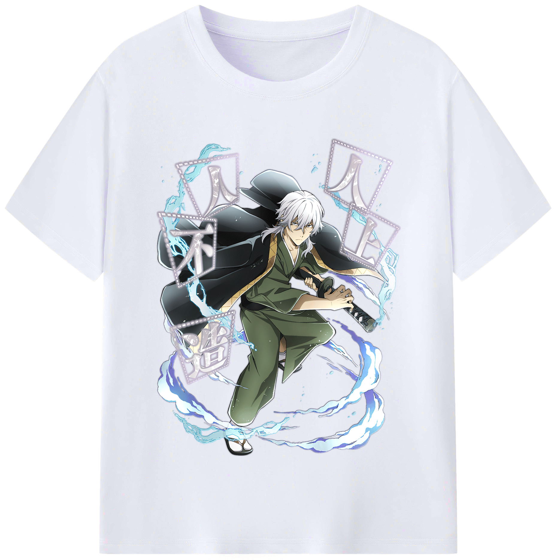 （画像用） 文豪ストレイドッグス Bungo Stray Dogs レディースカジュアルプリントTシャツ（綿100％）