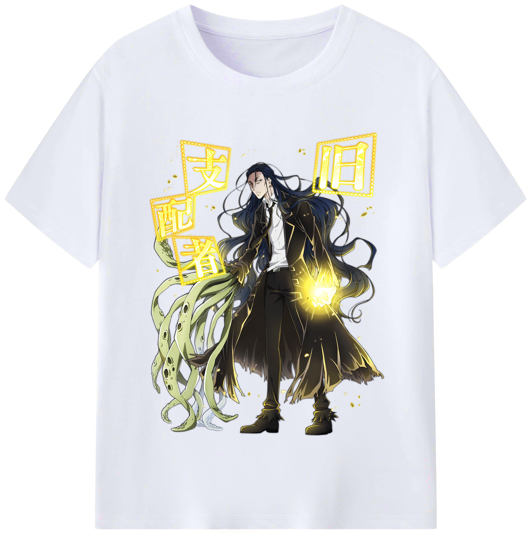 （画像用） 文豪ストレイドッグス Bungo Stray Dogs レディースカジュアルプリントTシャツ（綿100％）