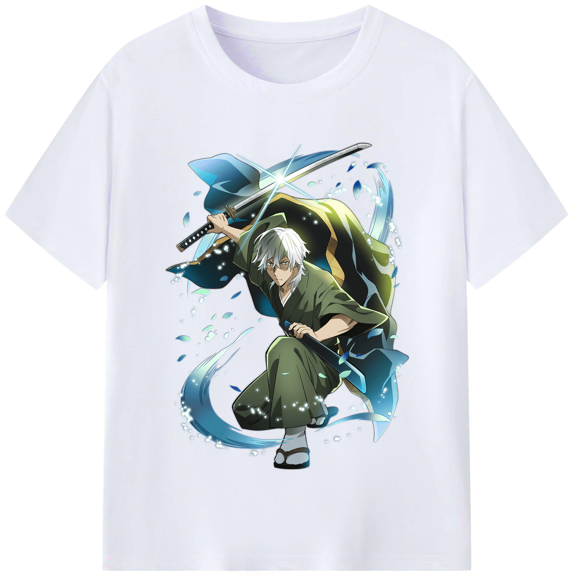 （画像用） 文豪ストレイドッグス Bungo Stray Dogs レディースカジュアルプリントTシャツ（綿100％）