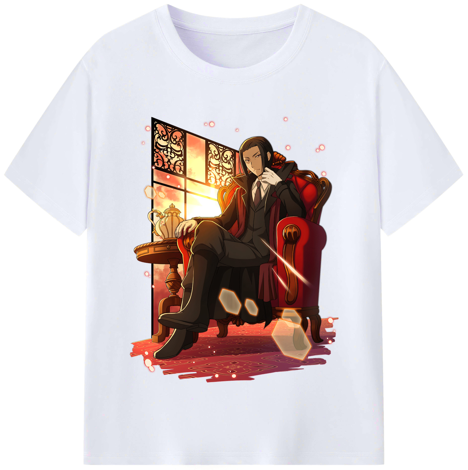 （画像用） 文豪ストレイドッグス Bungo Stray Dogs レディースカジュアルプリントTシャツ（綿100％）