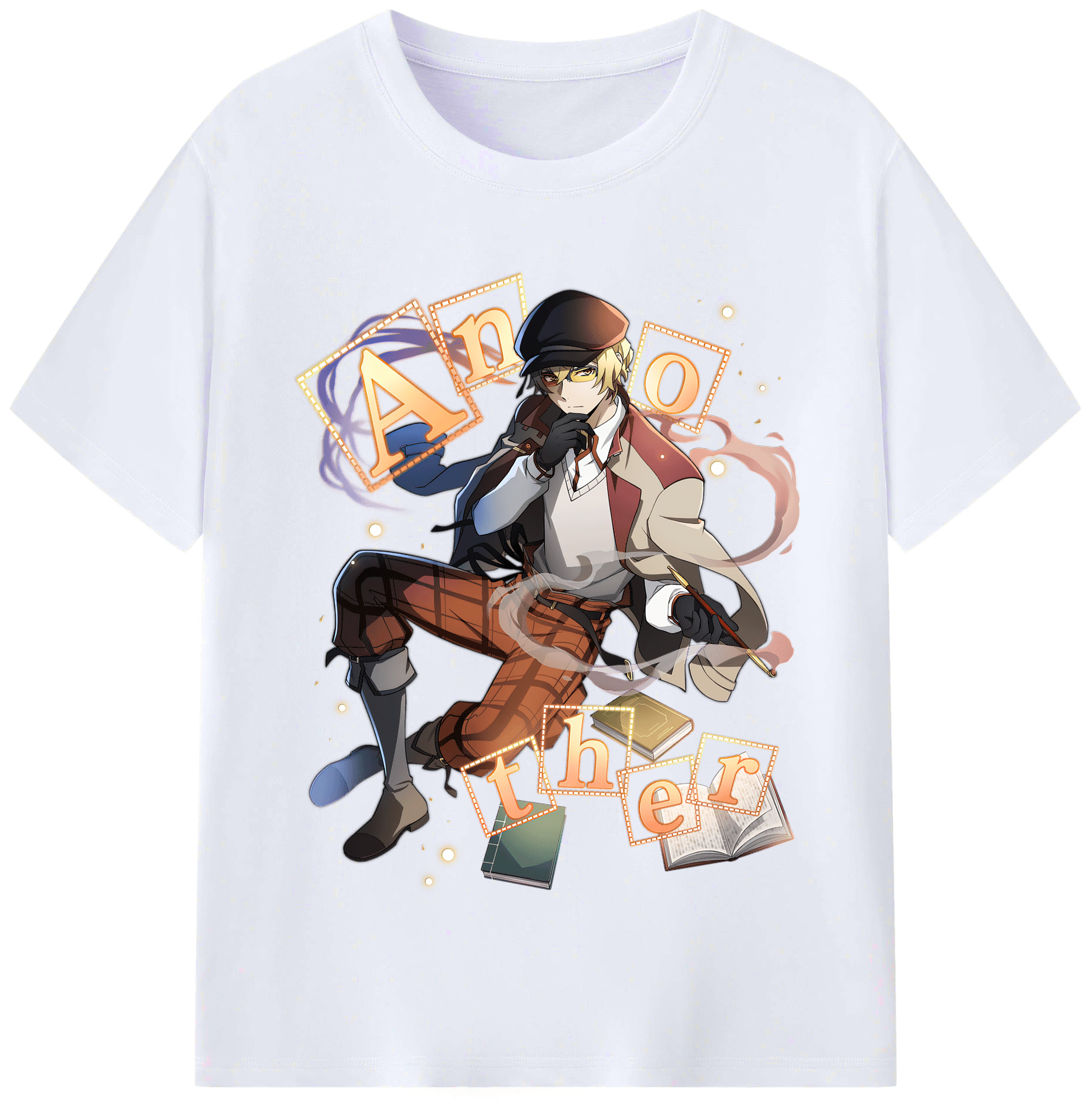 （画像用） 文豪ストレイドッグス Bungo Stray Dogs レディースカジュアルプリントTシャツ（綿100％）