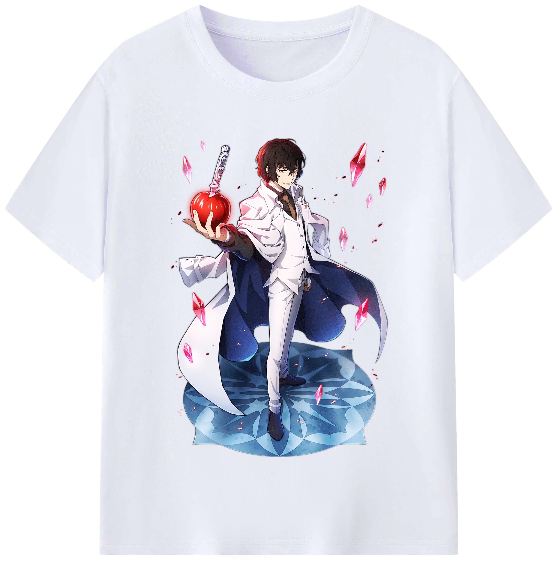 （画像用） 文豪ストレイドッグス Bungo Stray Dogs レディースカジュアルプリントTシャツ（綿100％）