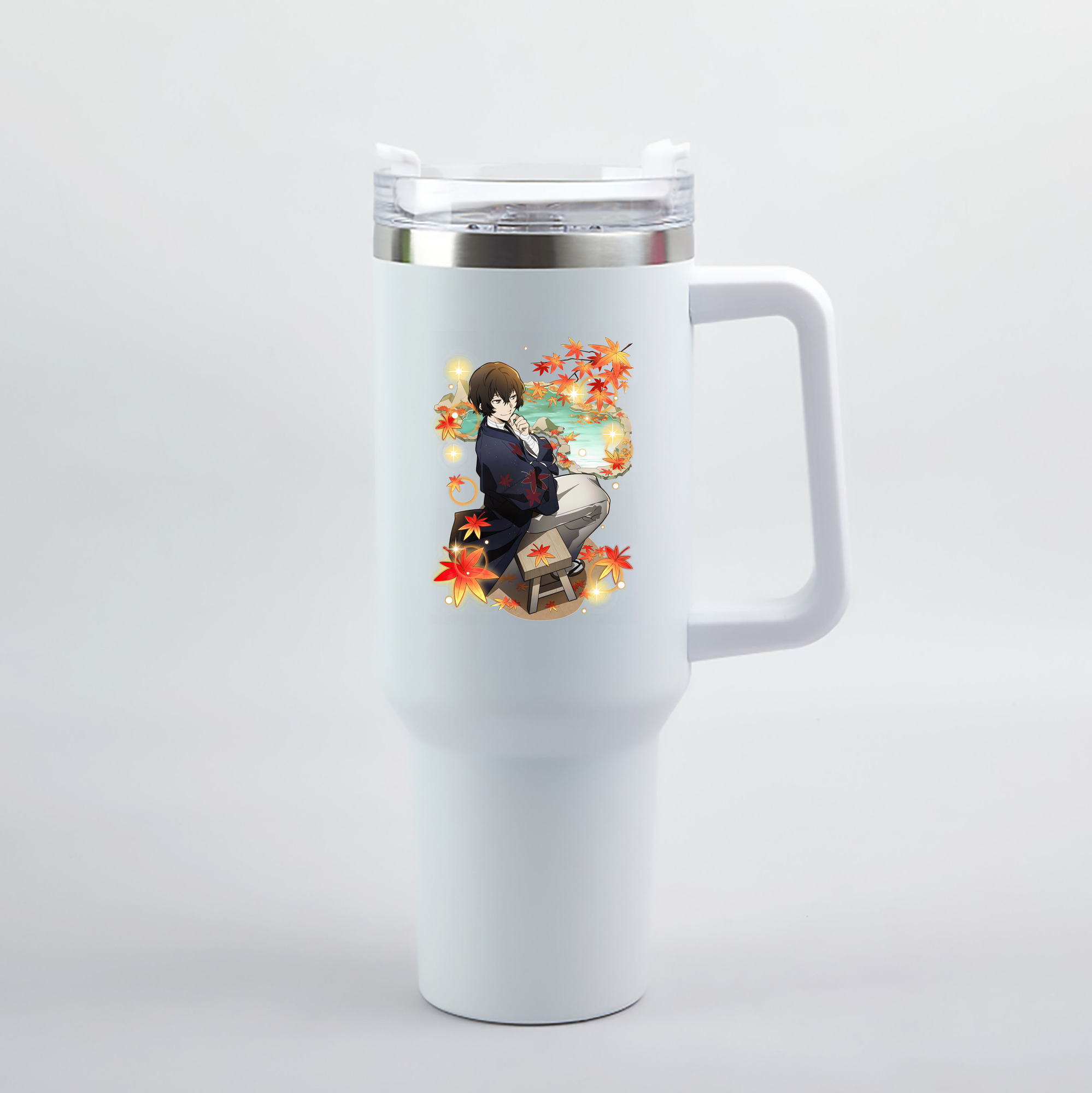 （画像用） 文豪ストレイドッグス Bungo Stray Dogs 1200mL車用タンブラー（カラープリント）