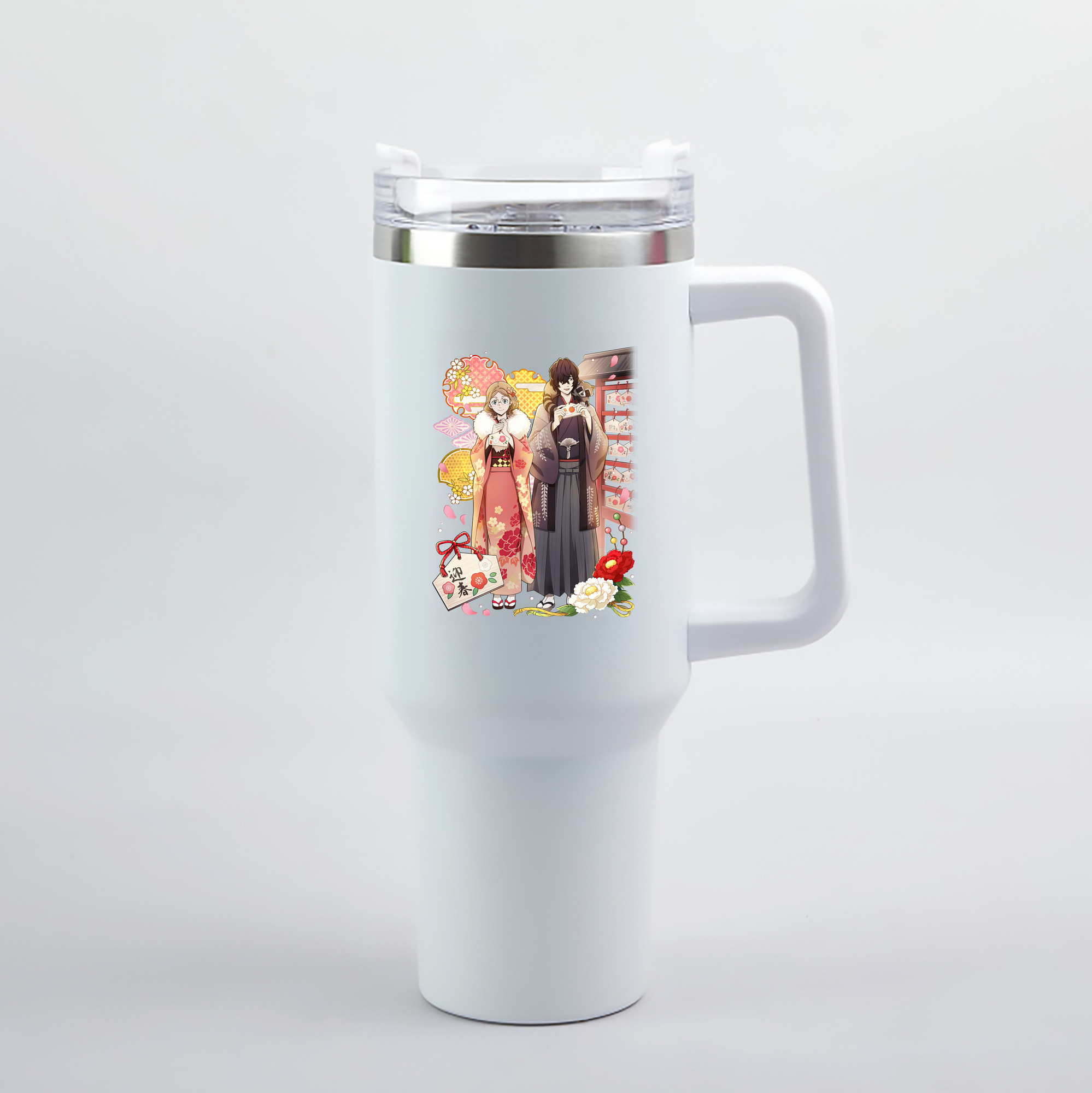 （画像用） 文豪ストレイドッグス Bungo Stray Dogs 1200mL車用タンブラー（カラープリント）