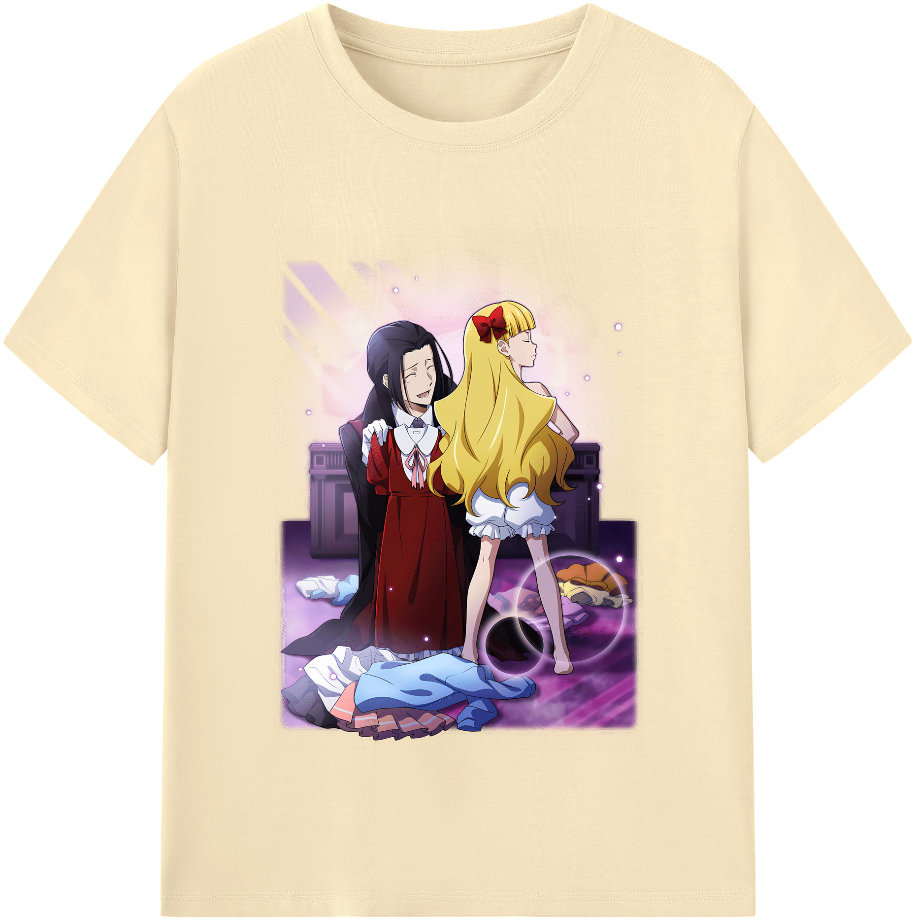 （画像用） 文豪ストレイドッグス Bungo Stray Dogs 綿100％半袖Tシャツ（フロントプリント）