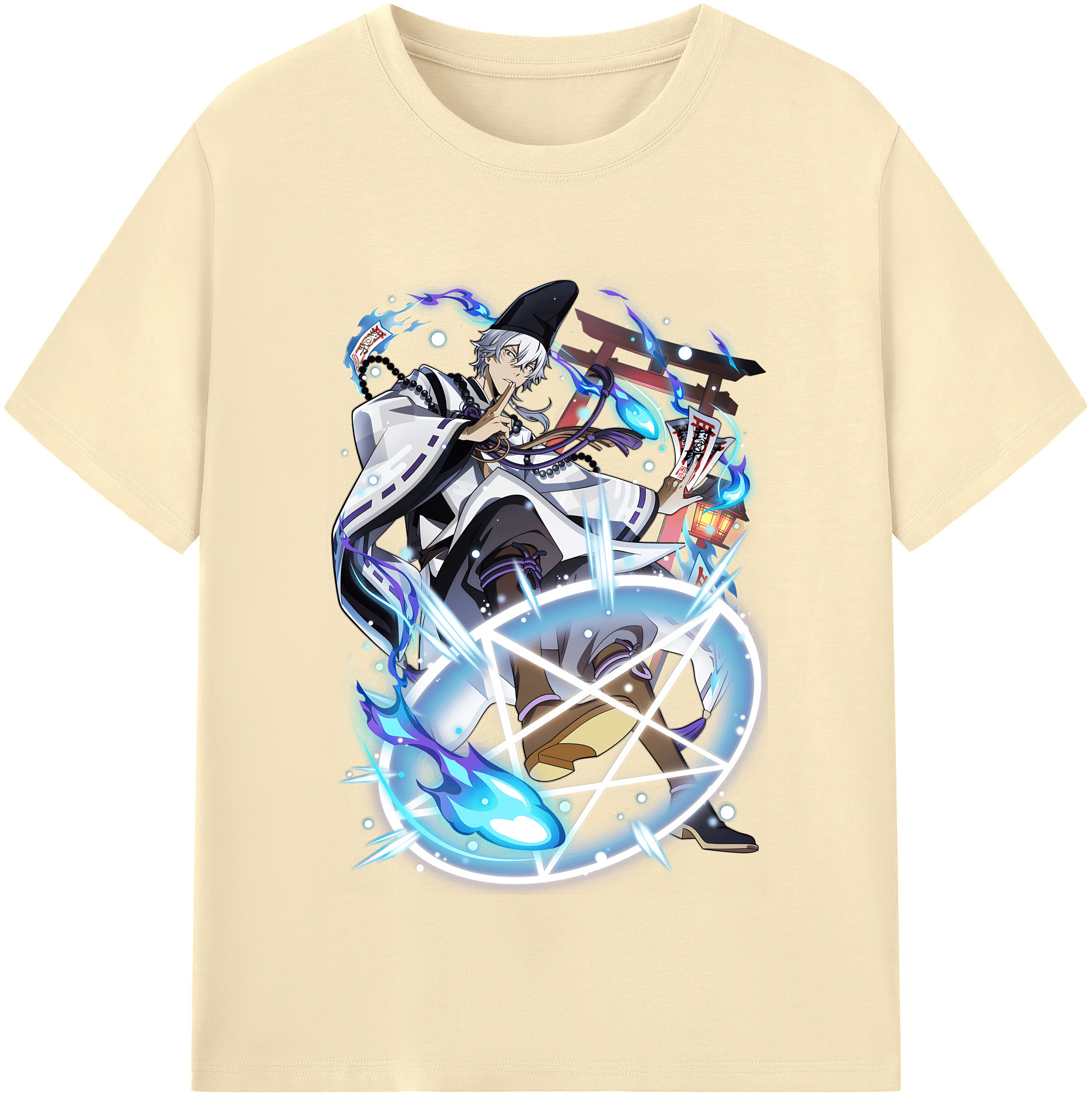 （画像用） 文豪ストレイドッグス Bungo Stray Dogs 綿100％半袖Tシャツ（フロントプリント）