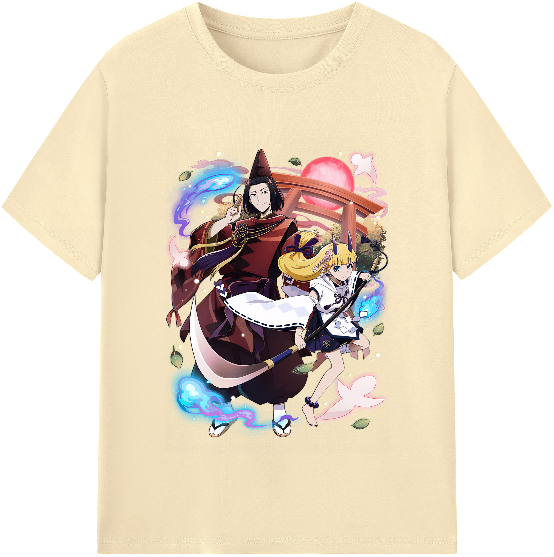 （画像用） 文豪ストレイドッグス Bungo Stray Dogs 綿100％半袖Tシャツ（フロントプリント）