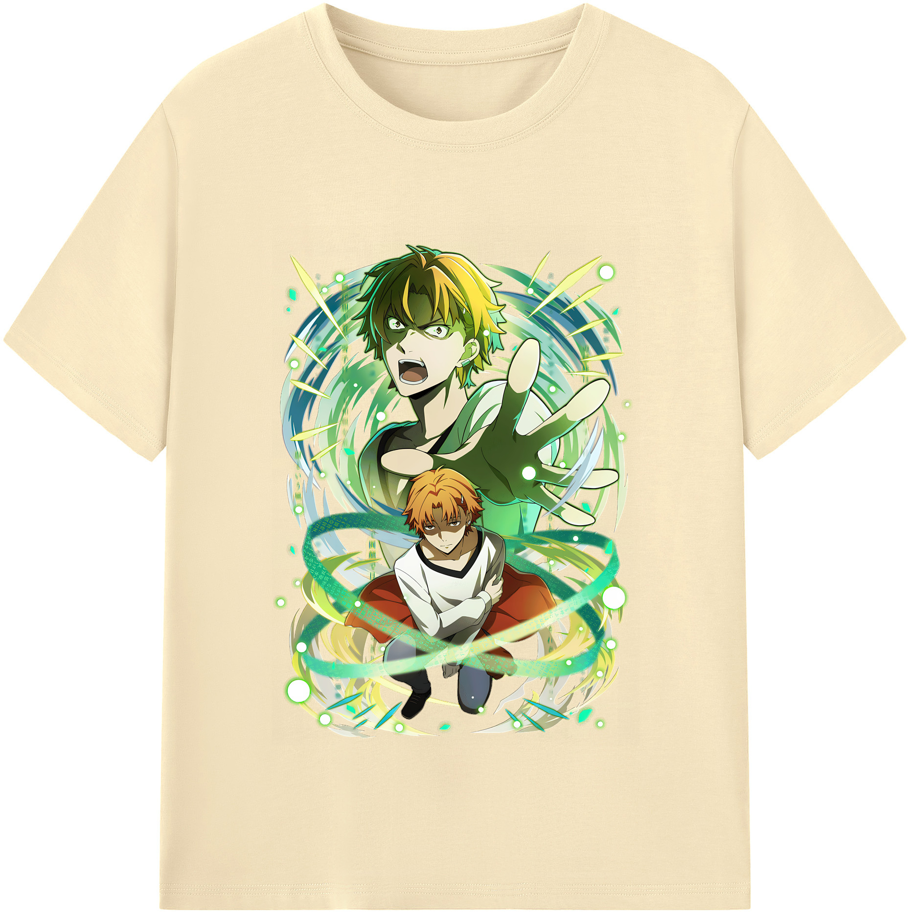 （画像用） 文豪ストレイドッグス Bungo Stray Dogs 綿100％半袖Tシャツ（フロントプリント）
