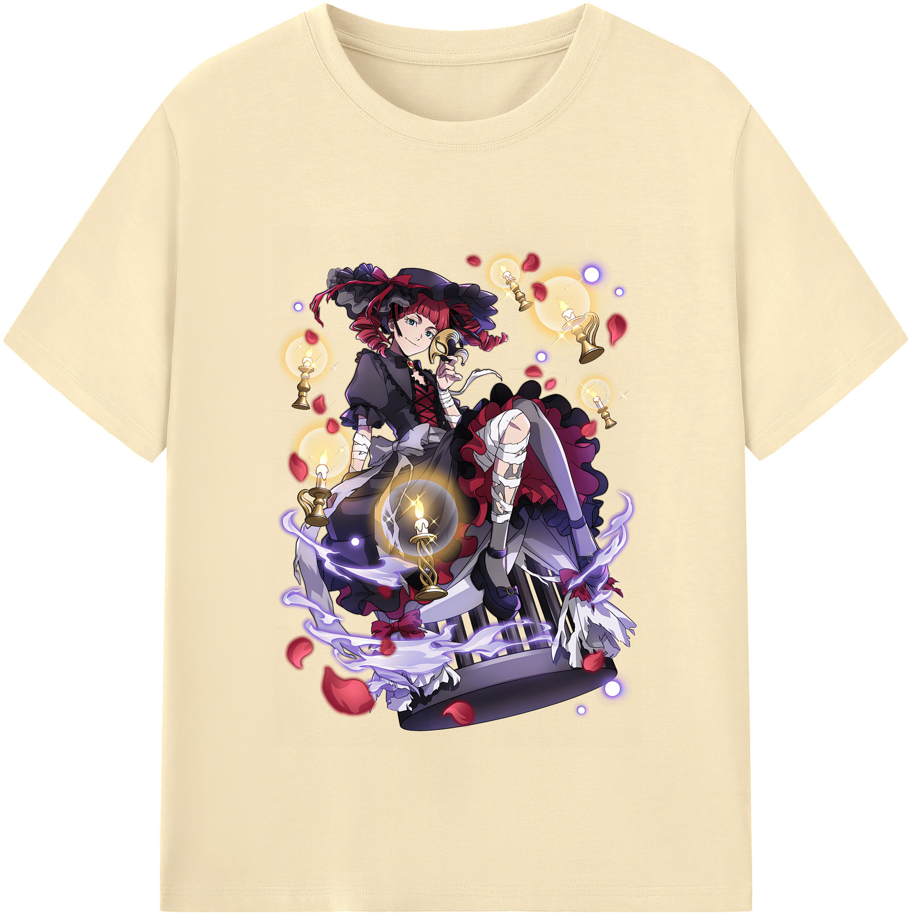 （画像用） 文豪ストレイドッグス Bungo Stray Dogs 綿100％半袖Tシャツ（フロントプリント）