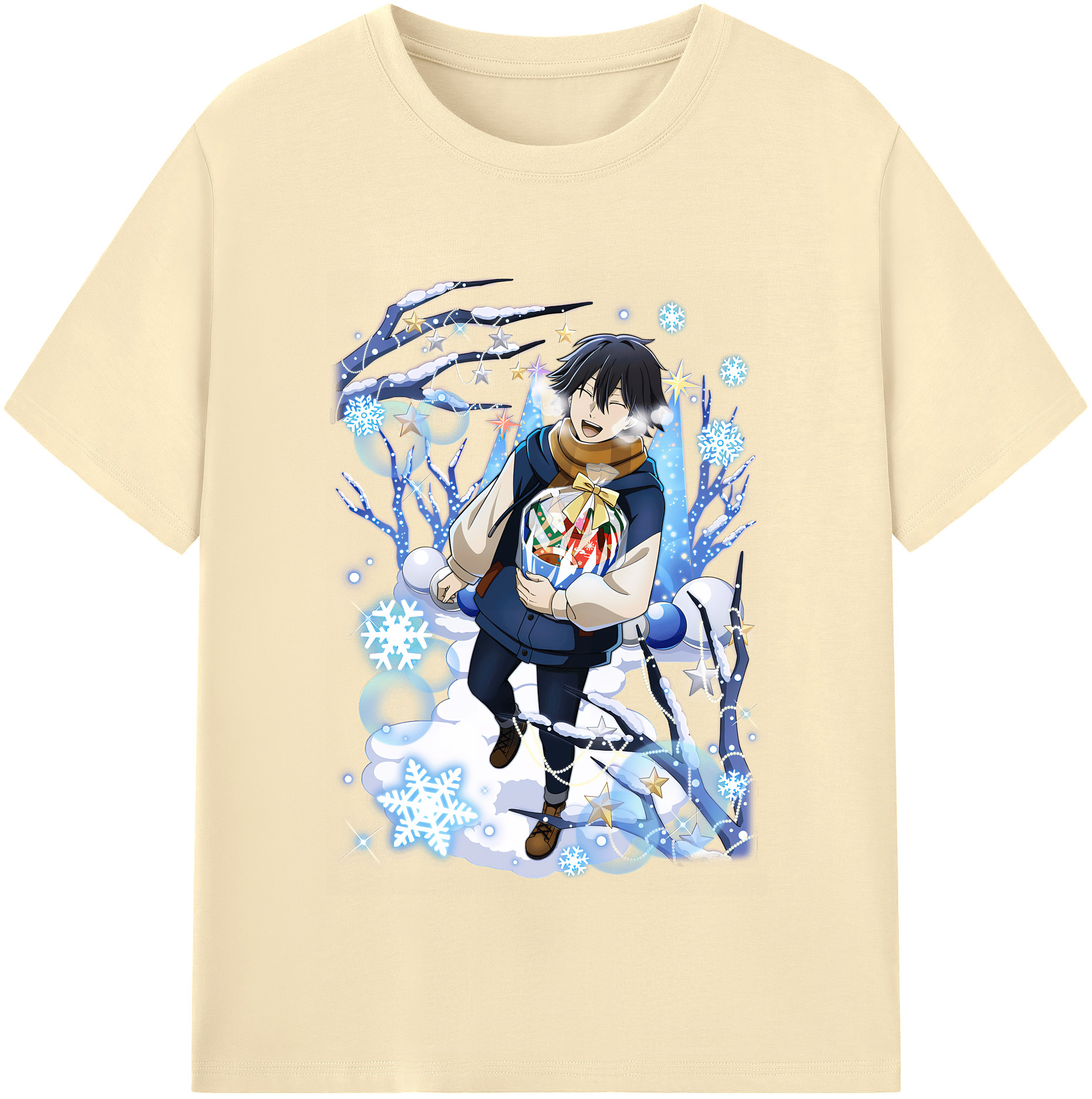 （画像用） 文豪ストレイドッグス Bungo Stray Dogs 綿100％半袖Tシャツ（フロントプリント）