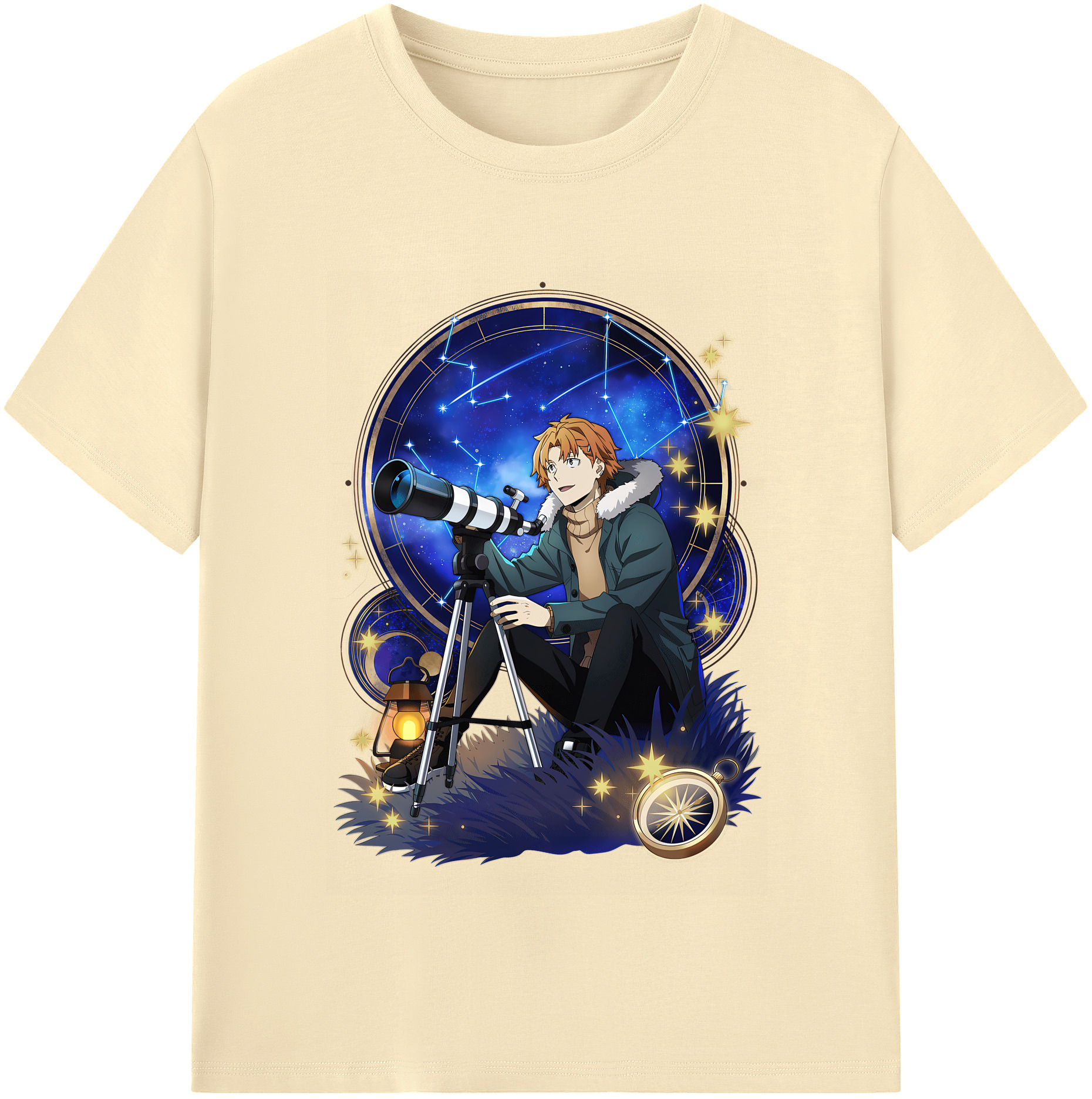 （画像用） 文豪ストレイドッグス Bungo Stray Dogs 綿100％半袖Tシャツ（フロントプリント）
