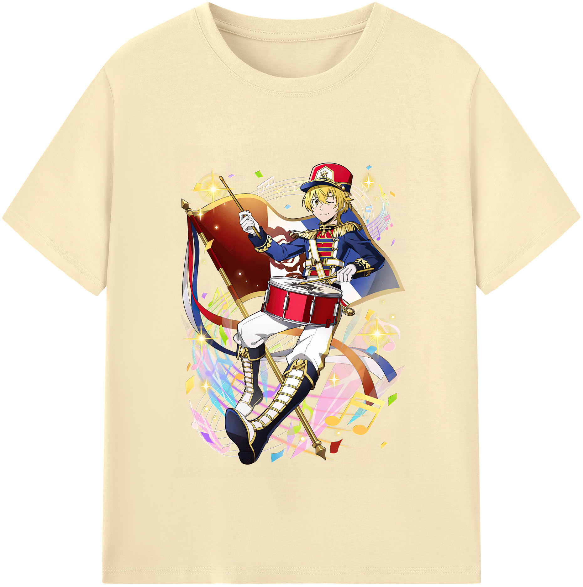 （画像用） 文豪ストレイドッグス Bungo Stray Dogs 綿100％半袖Tシャツ（フロントプリント）