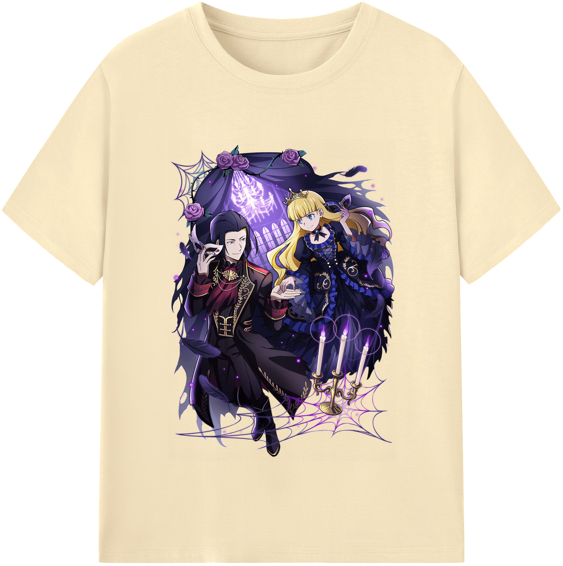 （画像用） 文豪ストレイドッグス Bungo Stray Dogs 綿100％半袖Tシャツ（フロントプリント）