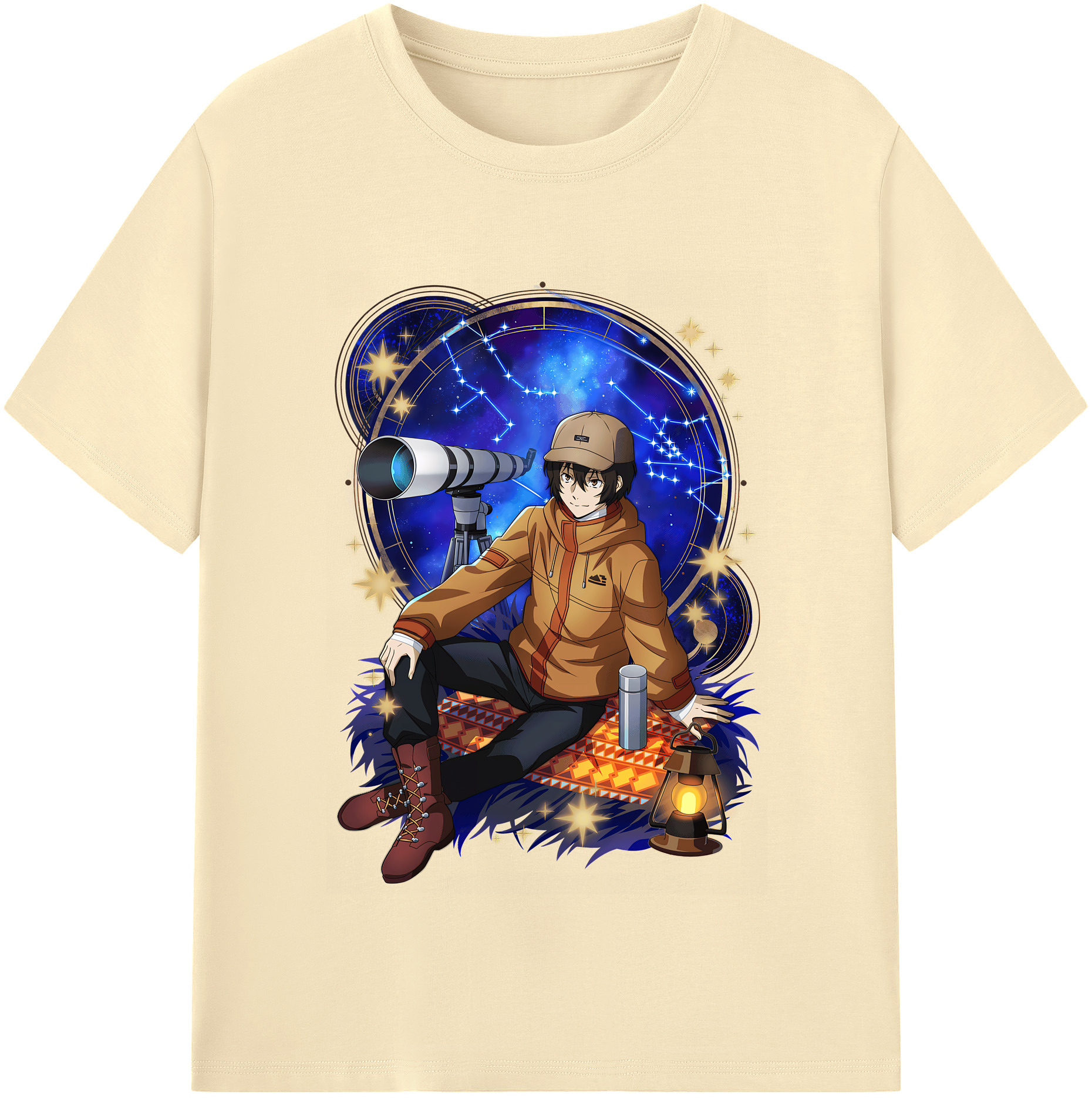 （画像用） 文豪ストレイドッグス Bungo Stray Dogs 綿100％半袖Tシャツ（フロントプリント）