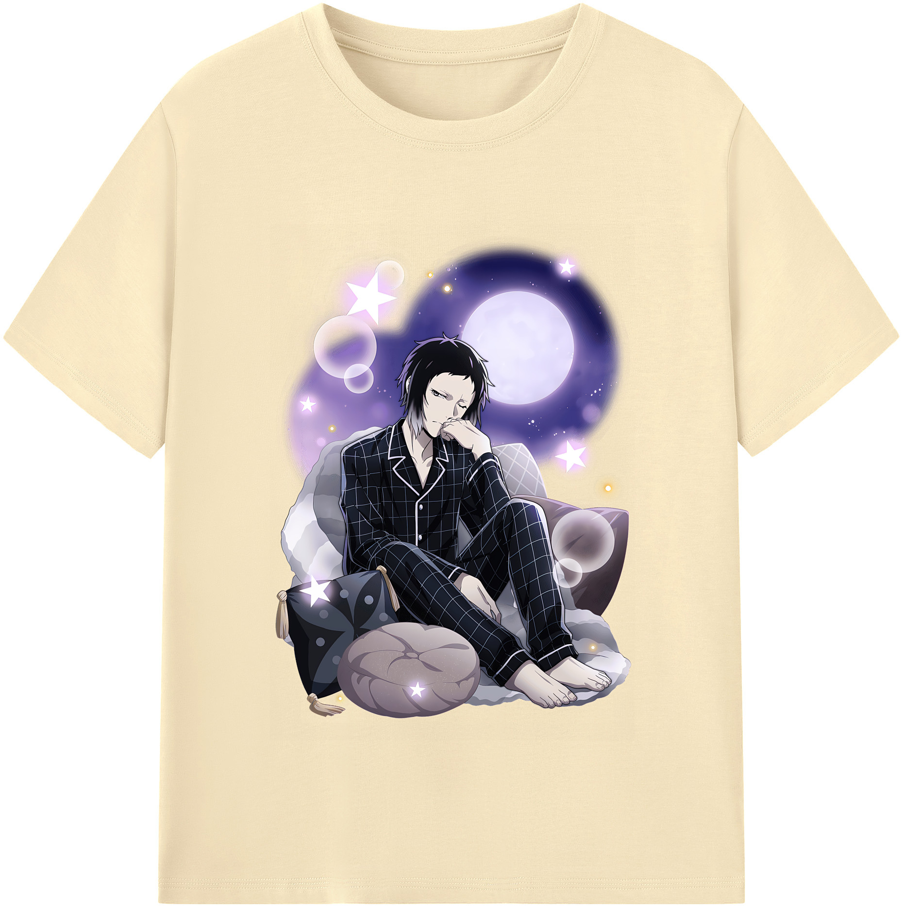 （画像用） 文豪ストレイドッグス Bungo Stray Dogs 綿100％半袖Tシャツ（フロントプリント）