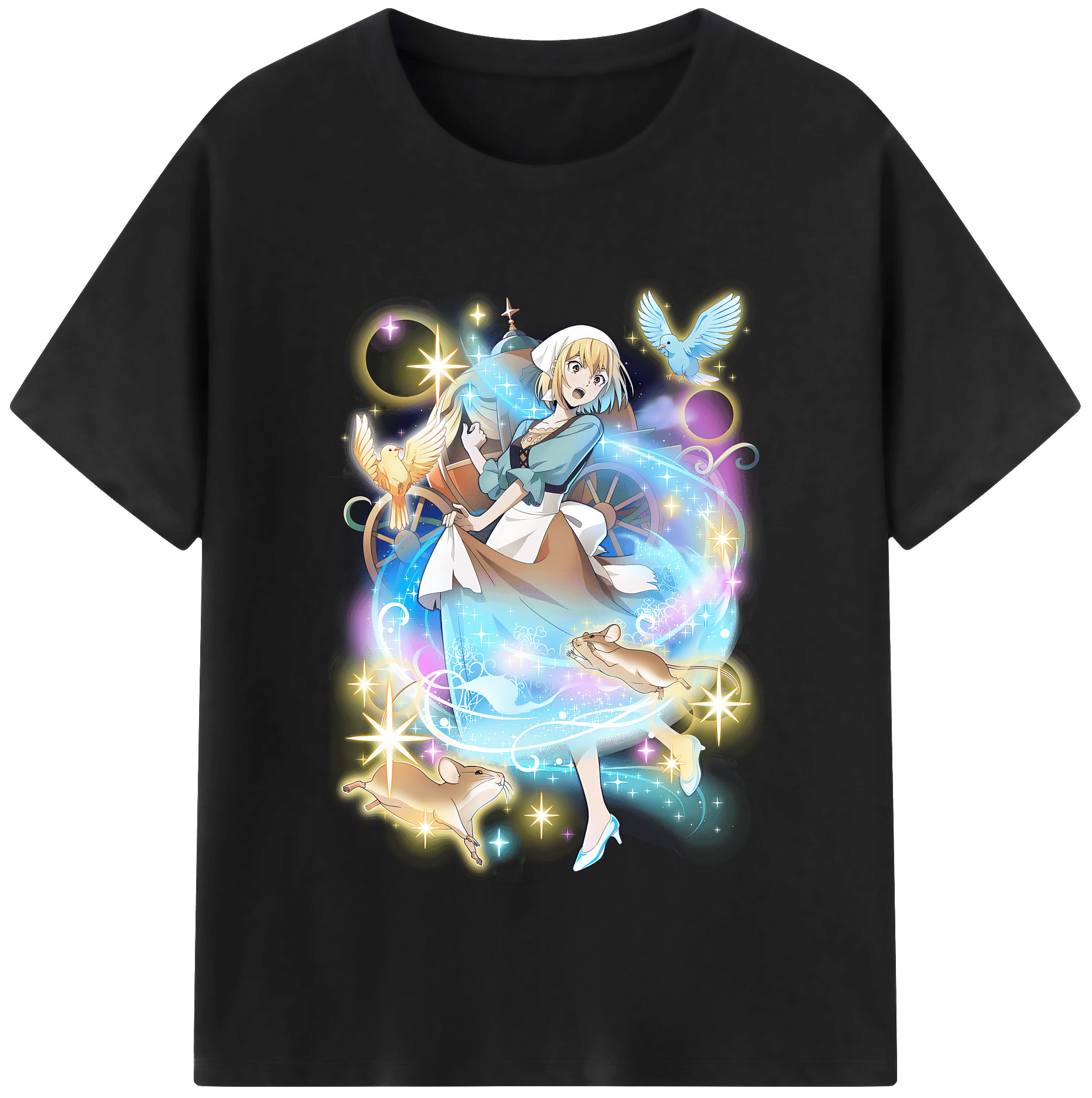 （画像用） 文豪ストレイドッグス Bungo Stray Dogs 綿100％半袖Tシャツ（フロントプリント）