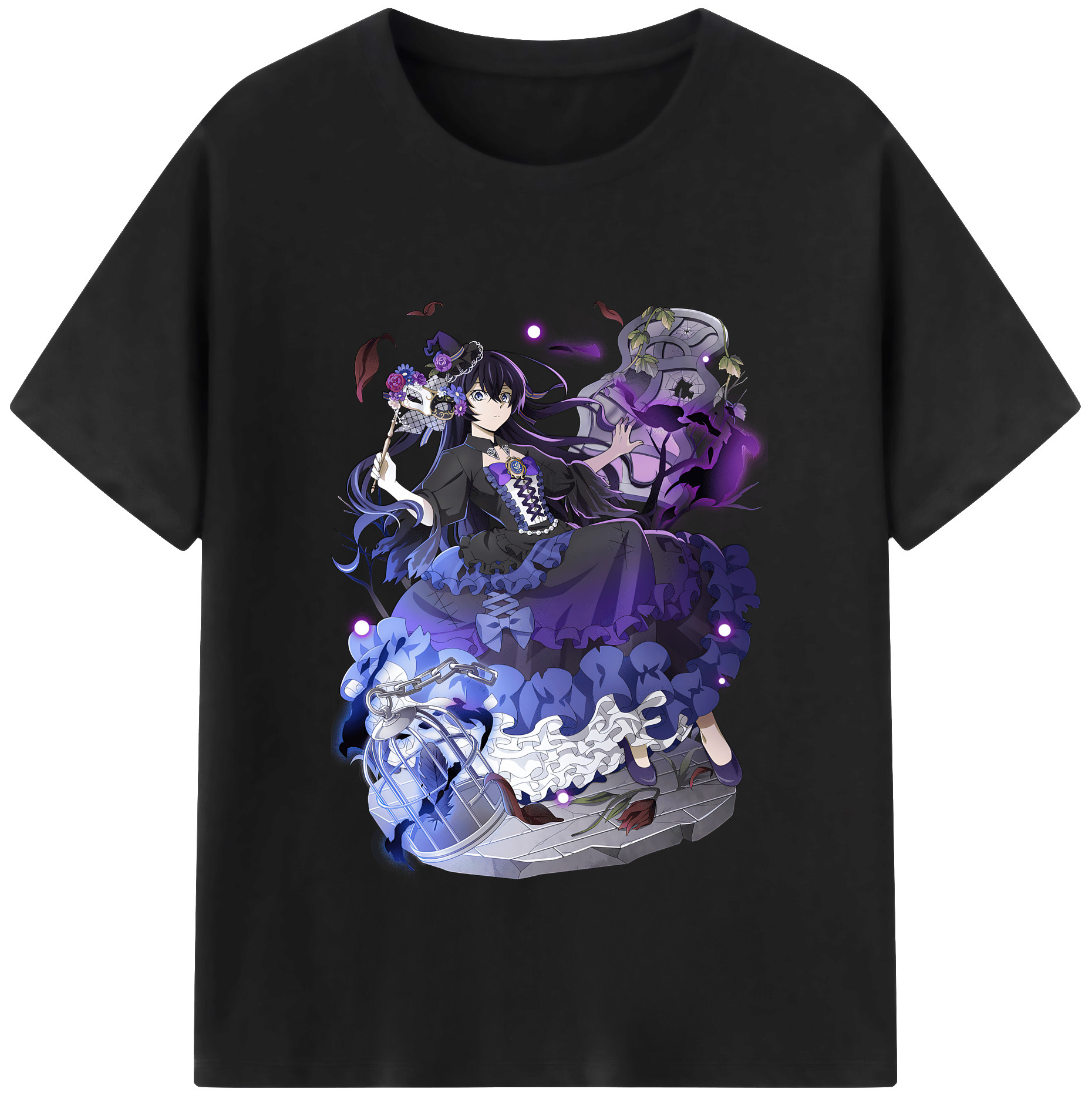 （画像用） 文豪ストレイドッグス Bungo Stray Dogs 綿100％半袖Tシャツ（フロントプリント）