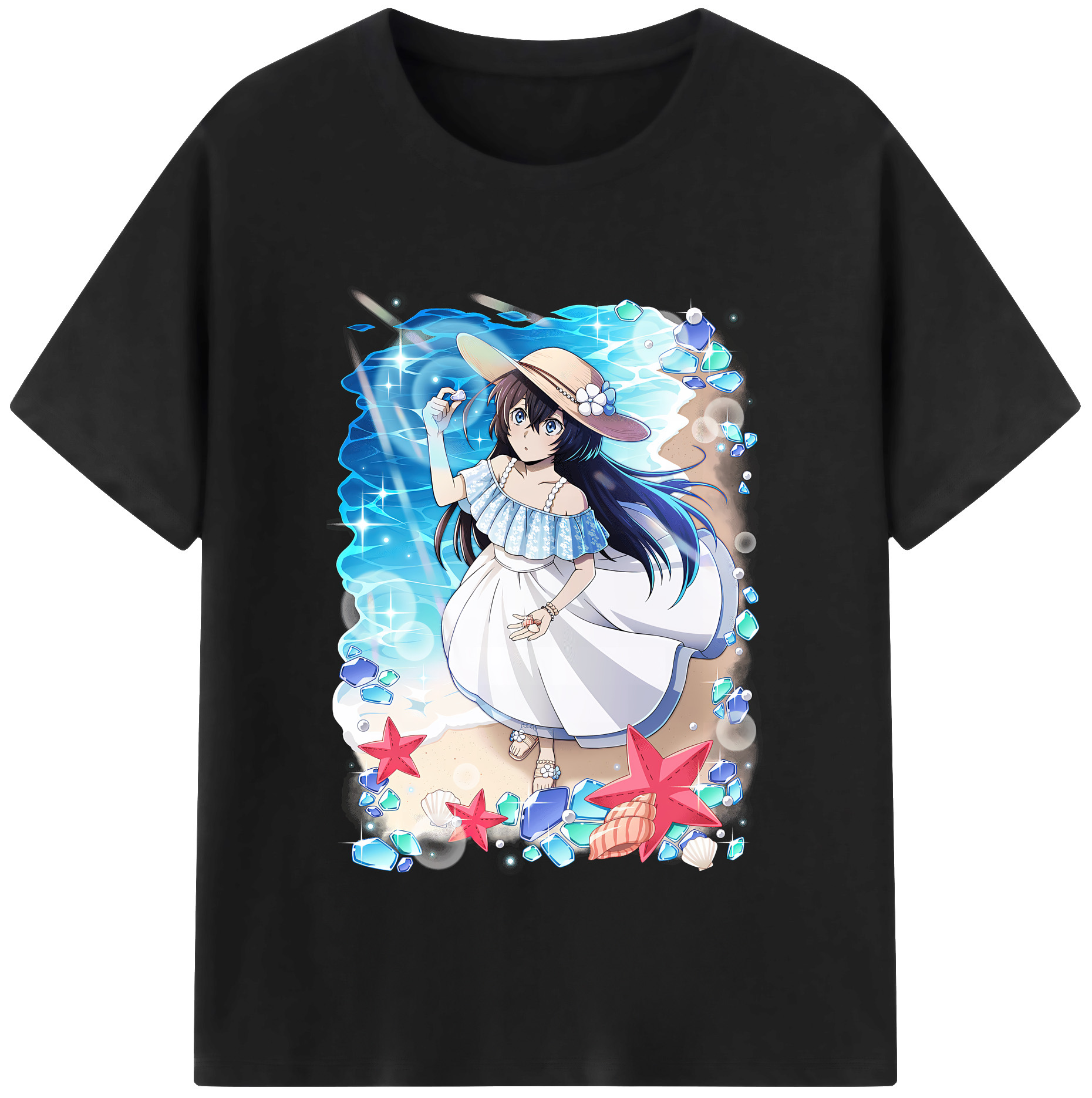 （画像用） 文豪ストレイドッグス Bungo Stray Dogs 綿100％半袖Tシャツ（フロントプリント）