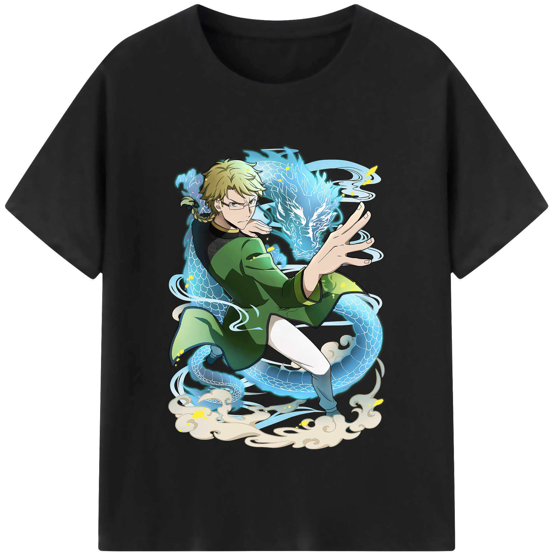 （画像用） 文豪ストレイドッグス Bungo Stray Dogs 綿100％半袖Tシャツ（フロントプリント）
