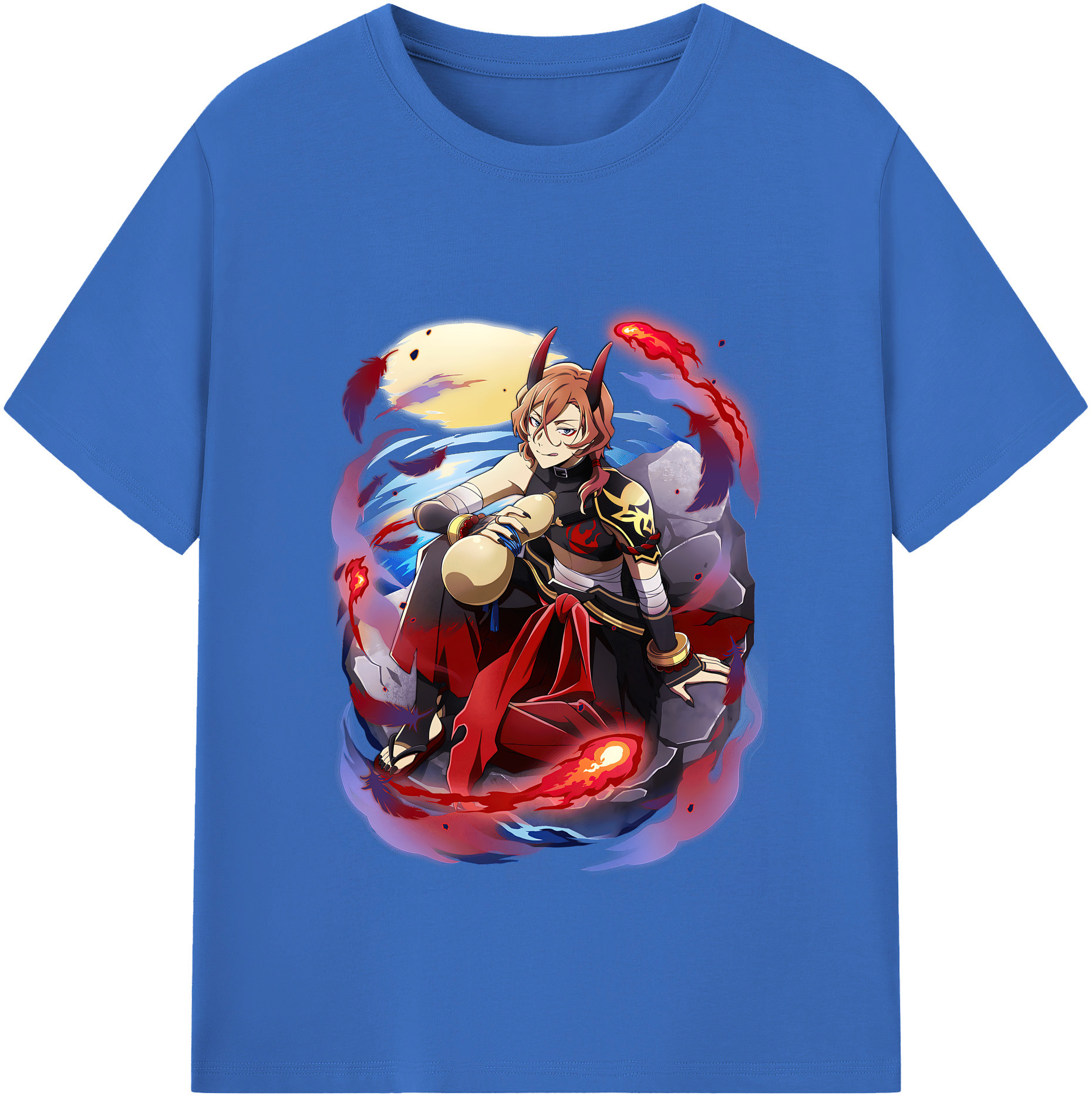 （画像用） 文豪ストレイドッグス Bungo Stray Dogs 綿100％半袖Tシャツ（フロントプリント）