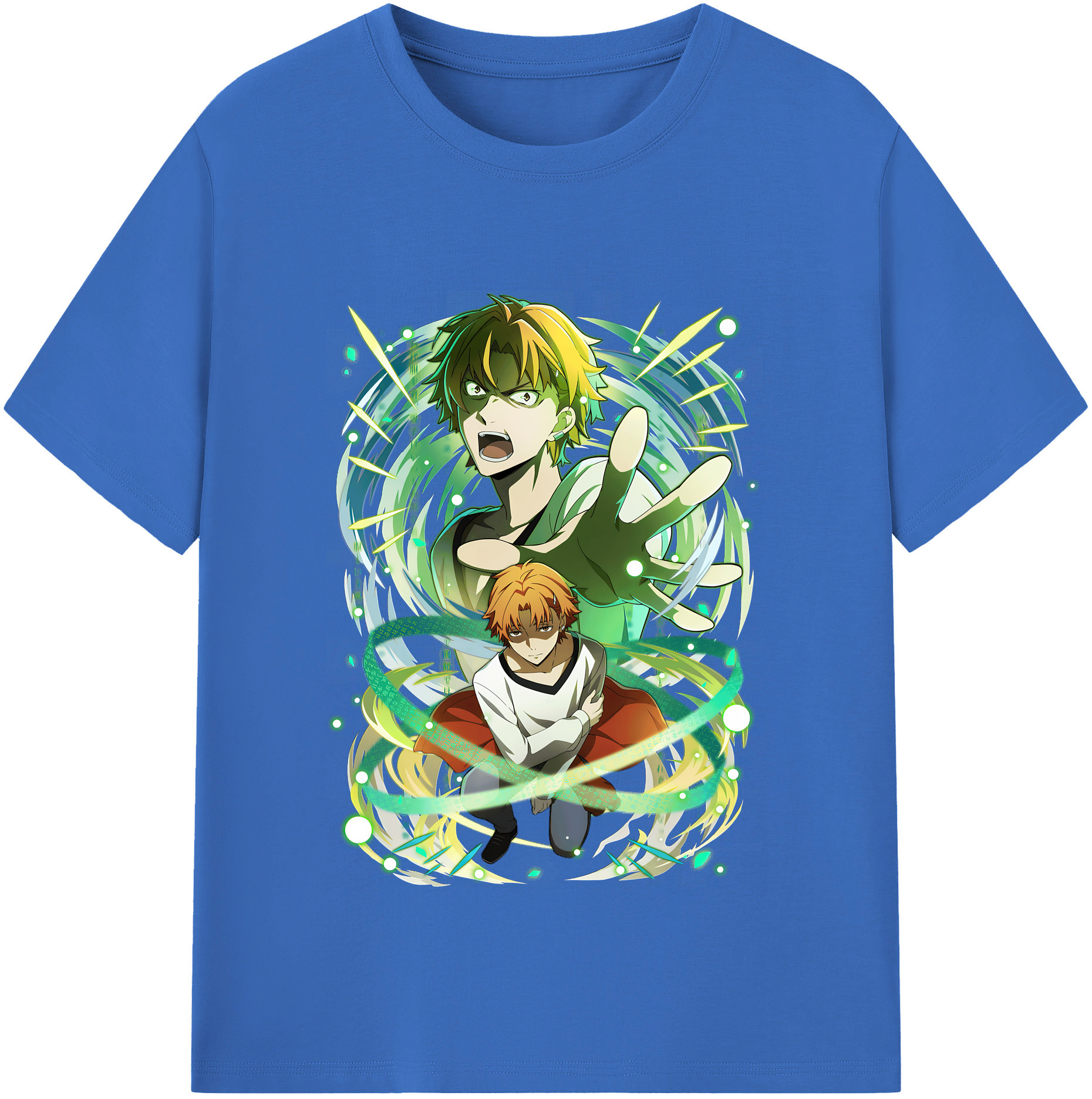 （画像用） 文豪ストレイドッグス Bungo Stray Dogs 綿100％半袖Tシャツ（フロントプリント）