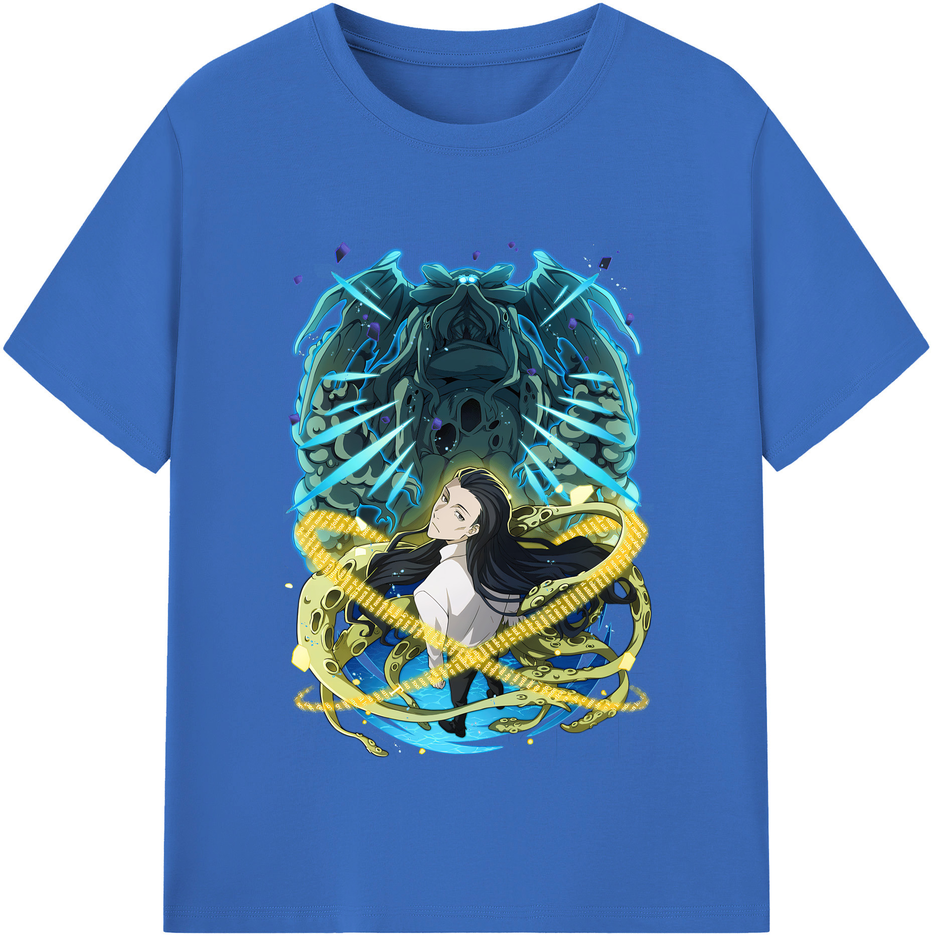 （画像用） 文豪ストレイドッグス Bungo Stray Dogs 綿100％半袖Tシャツ（フロントプリント）