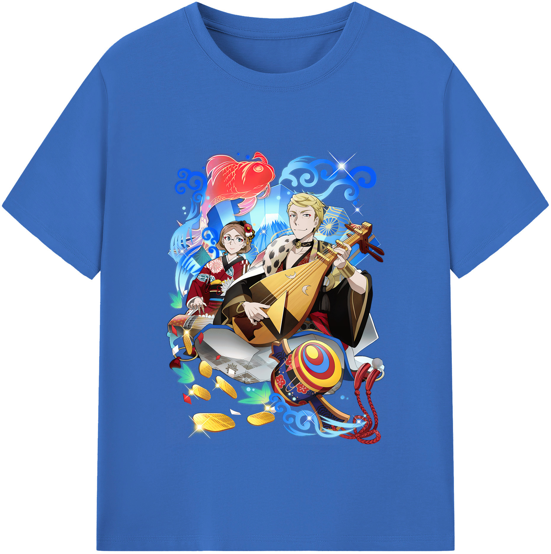 （画像用） 文豪ストレイドッグス Bungo Stray Dogs 綿100％半袖Tシャツ（フロントプリント）
