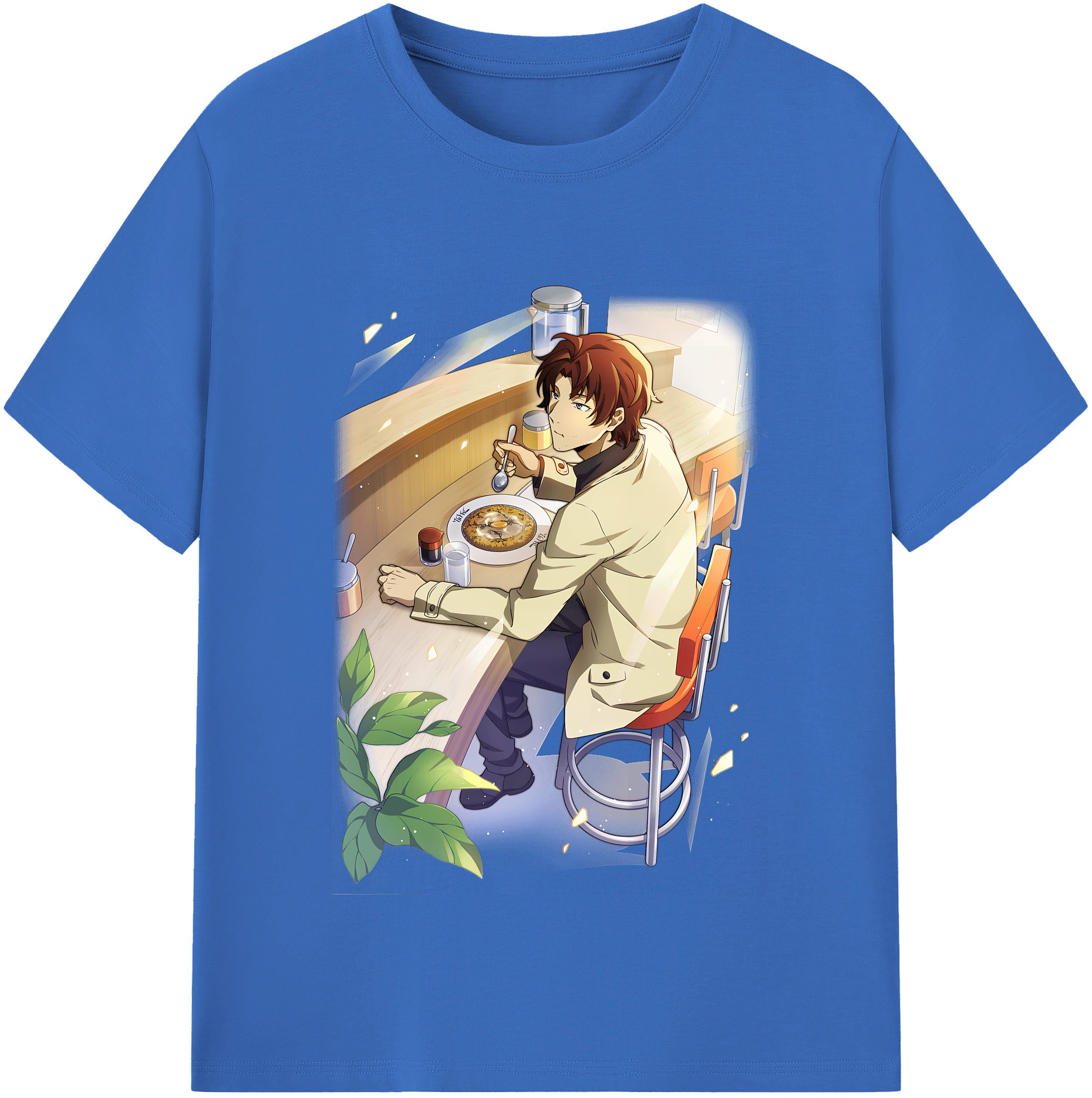 （画像用） 文豪ストレイドッグス Bungo Stray Dogs 綿100％半袖Tシャツ（フロントプリント）