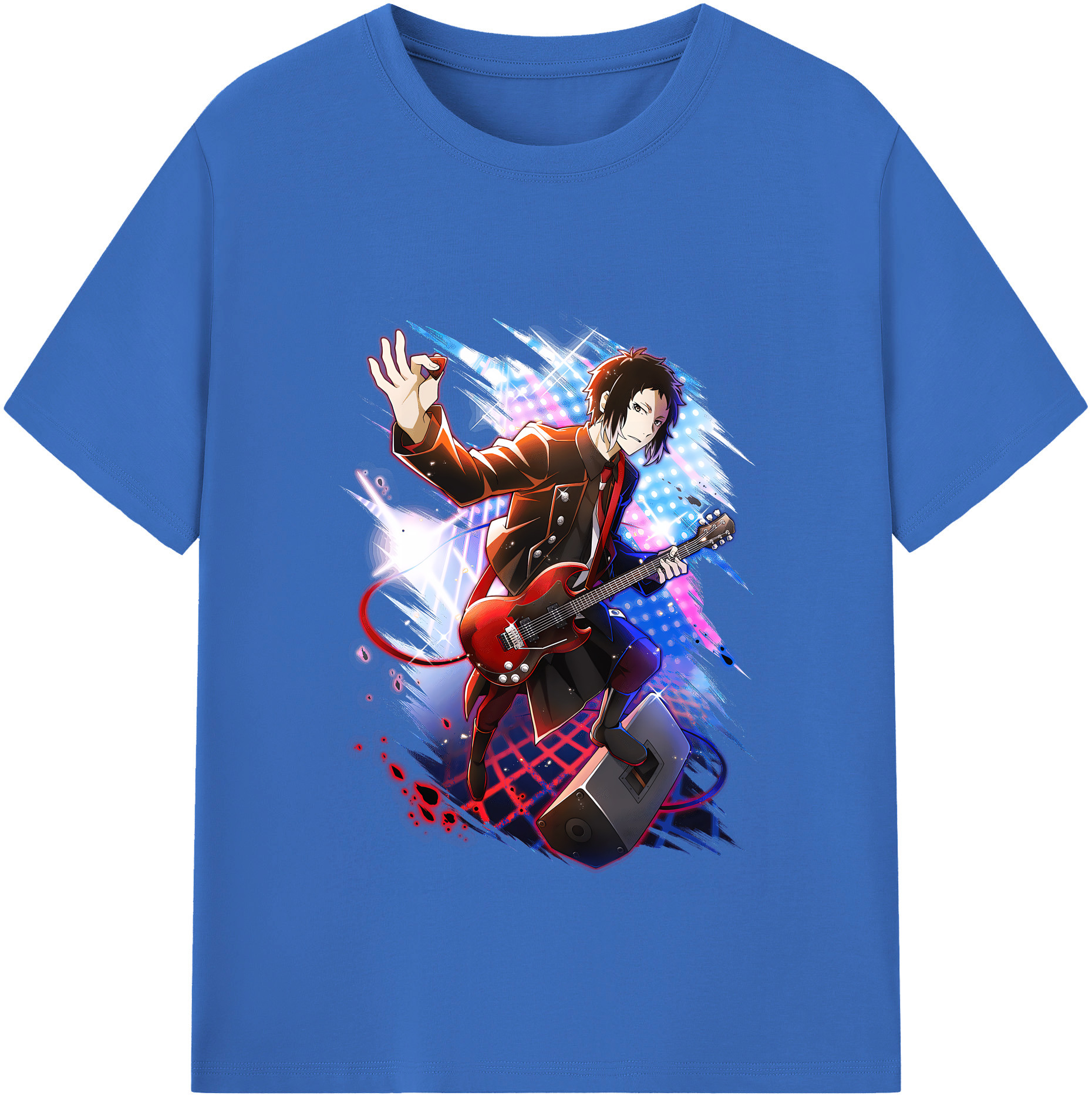 （画像用） 文豪ストレイドッグス Bungo Stray Dogs 綿100％半袖Tシャツ（フロントプリント）