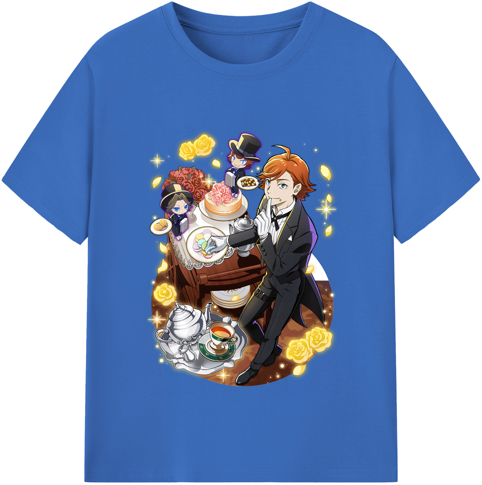 （画像用） 文豪ストレイドッグス Bungo Stray Dogs 綿100％半袖Tシャツ（フロントプリント）
