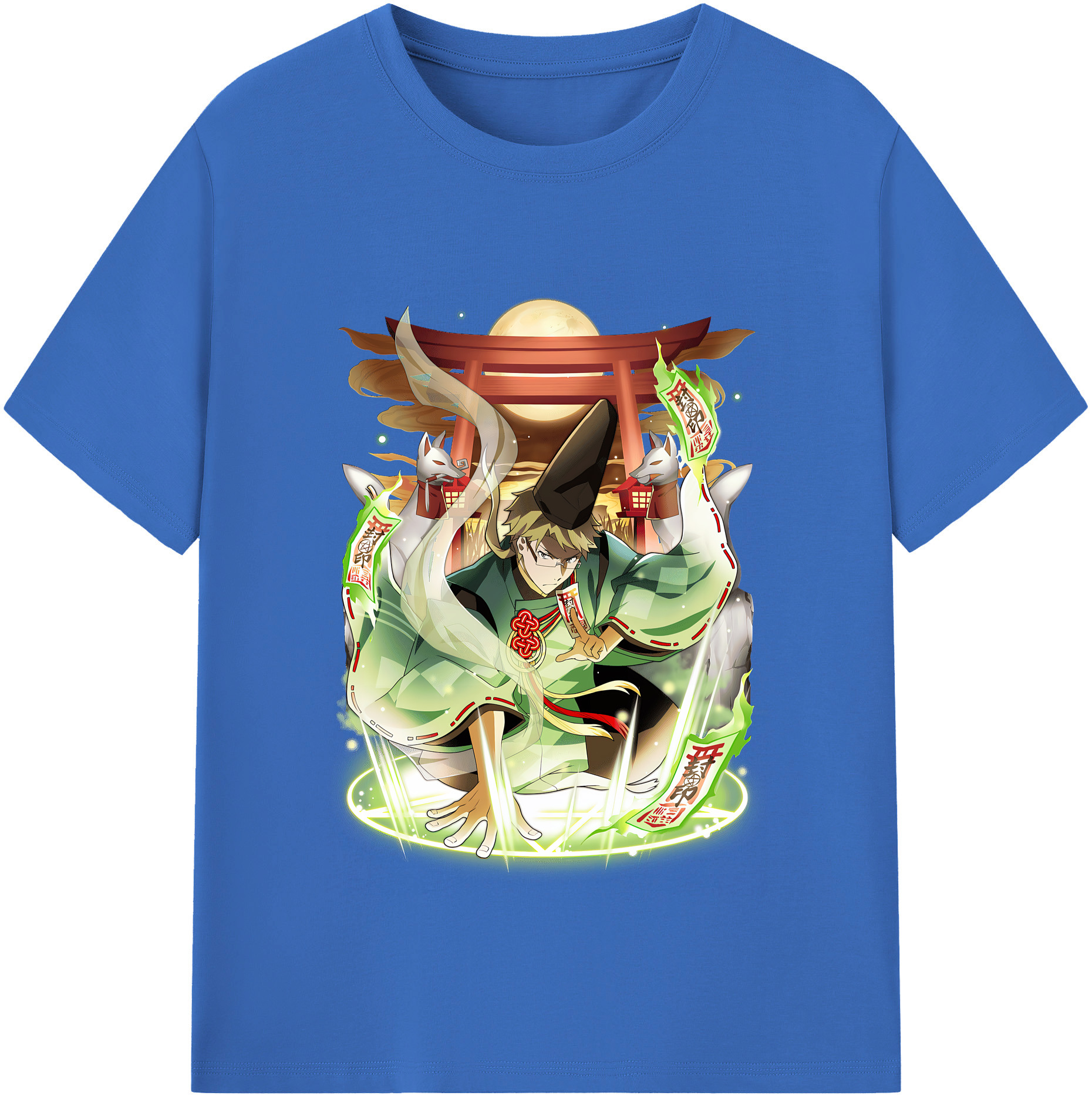 （画像用） 文豪ストレイドッグス Bungo Stray Dogs 綿100％半袖Tシャツ（フロントプリント）