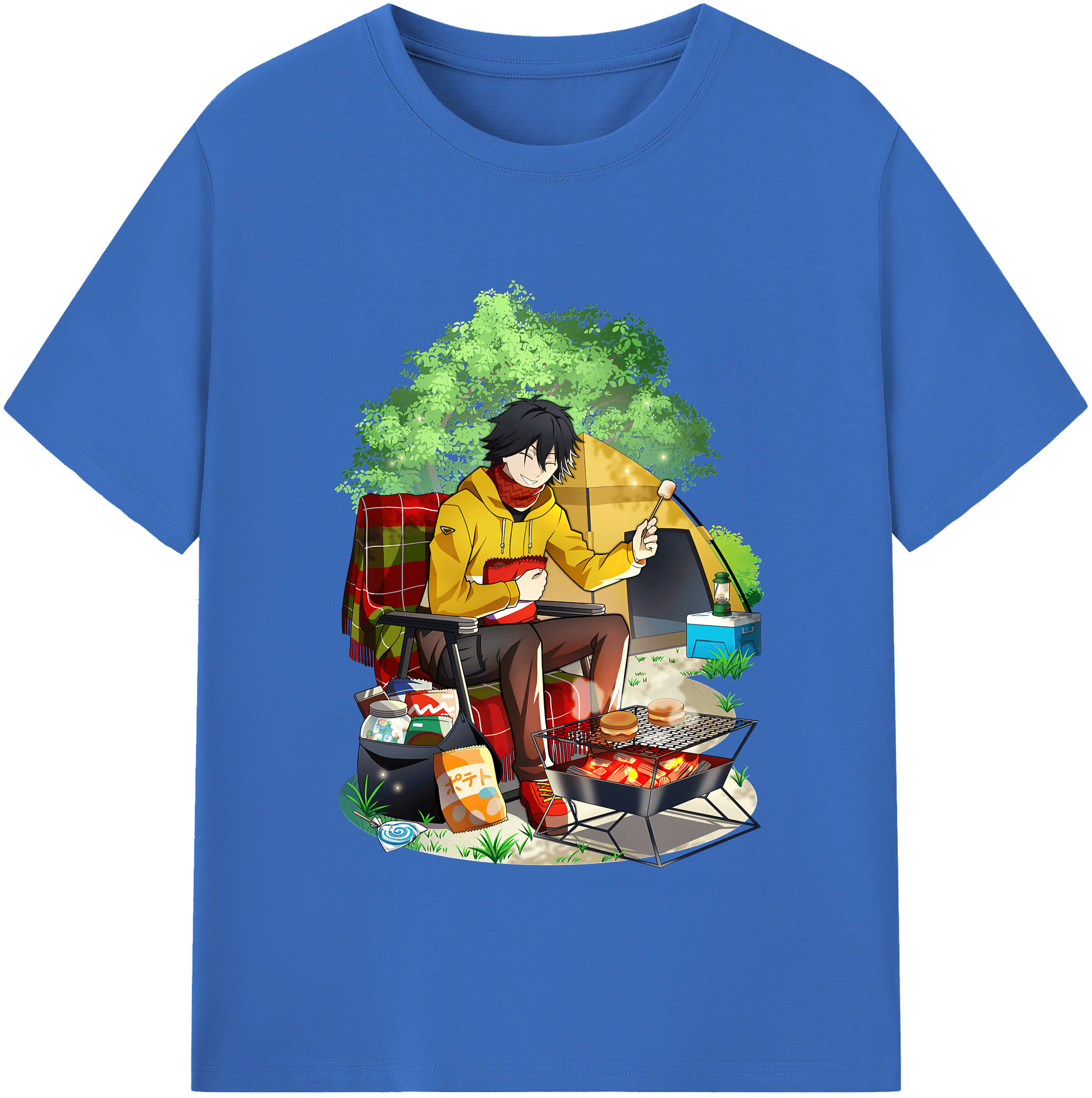 （画像用） 文豪ストレイドッグス Bungo Stray Dogs 綿100％半袖Tシャツ（フロントプリント）