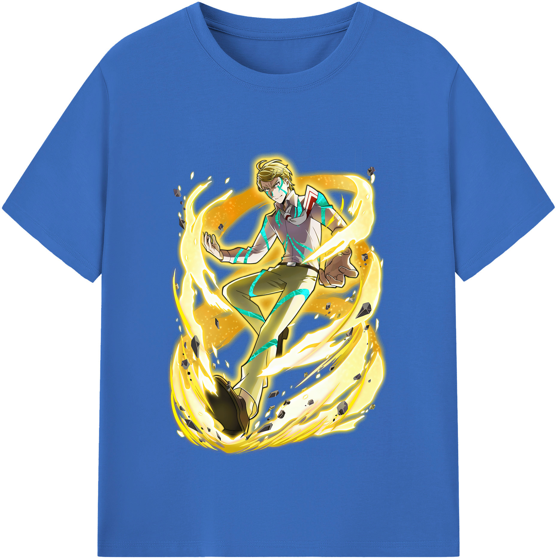 （画像用） 文豪ストレイドッグス Bungo Stray Dogs 綿100％半袖Tシャツ（フロントプリント）