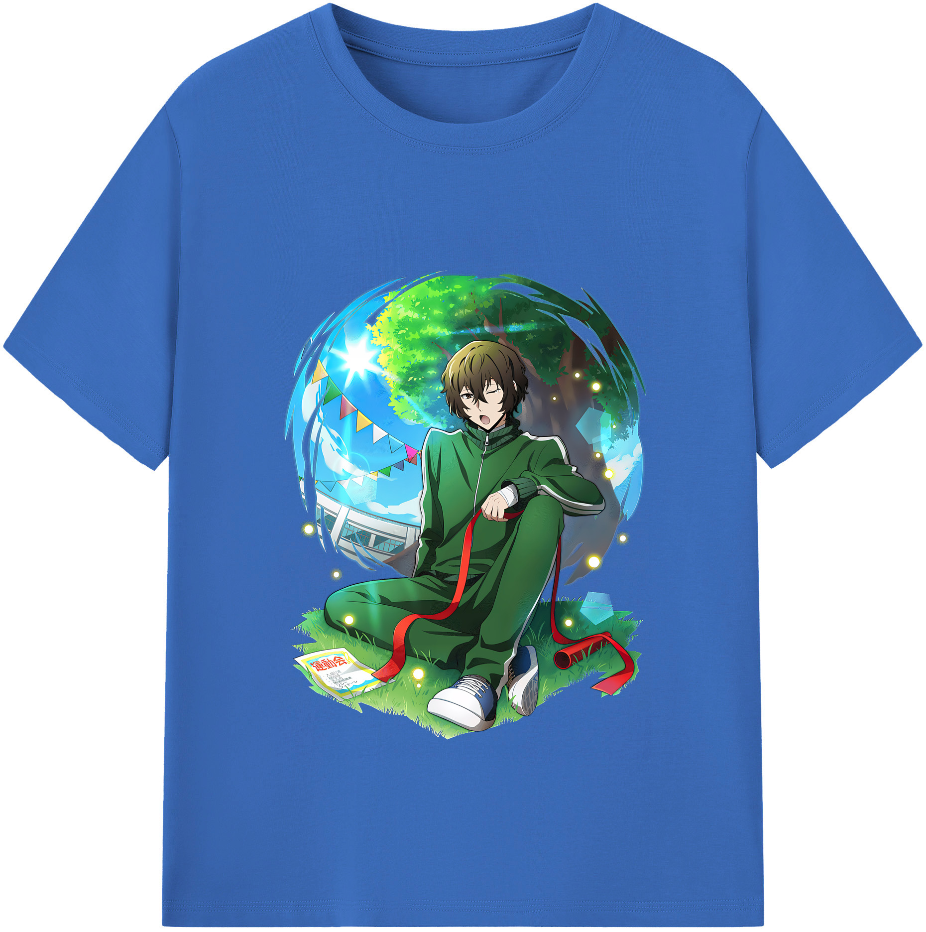 （画像用） 文豪ストレイドッグス Bungo Stray Dogs 綿100％半袖Tシャツ（フロントプリント）