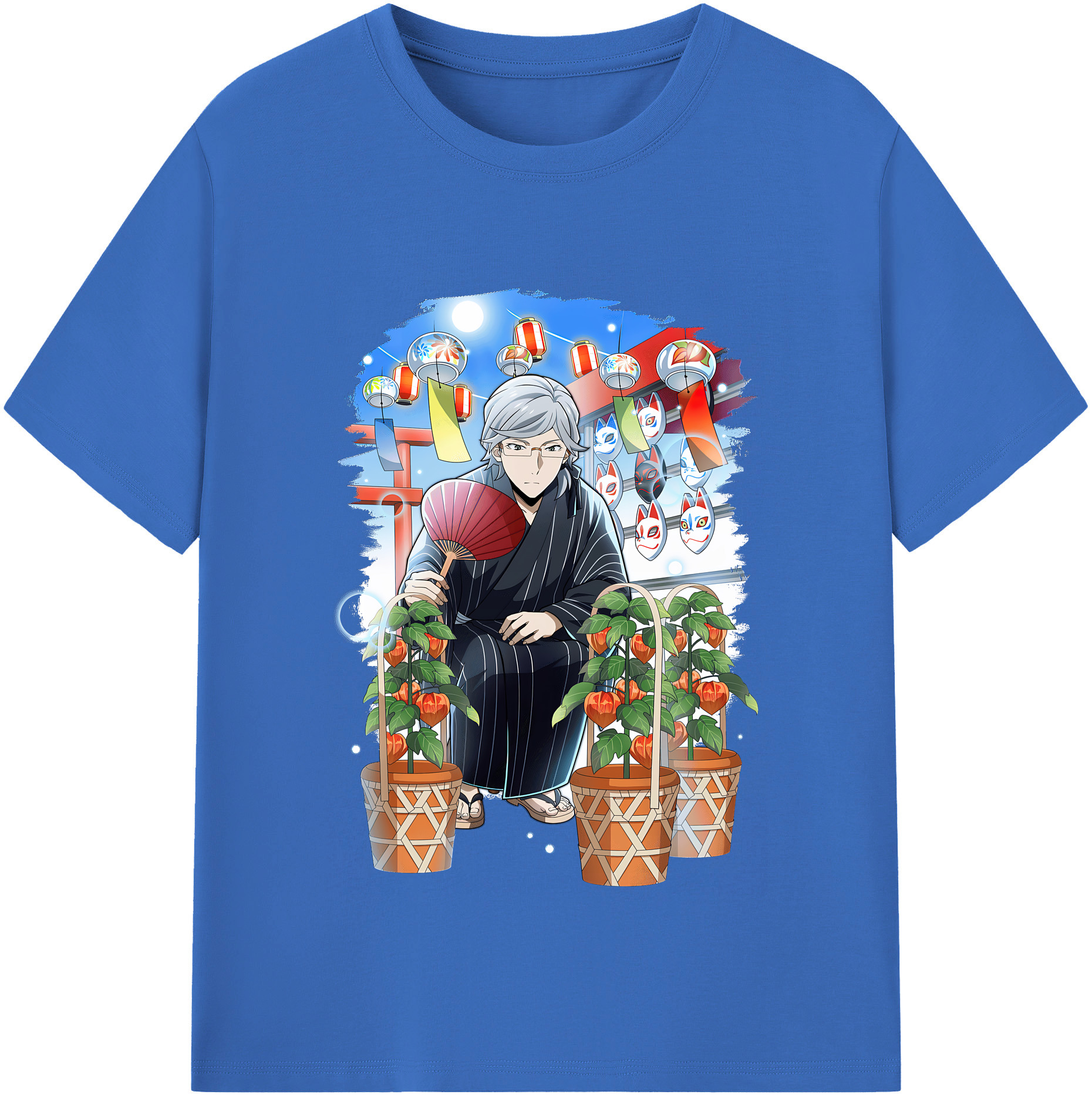 （画像用） 文豪ストレイドッグス Bungo Stray Dogs 綿100％半袖Tシャツ（フロントプリント）