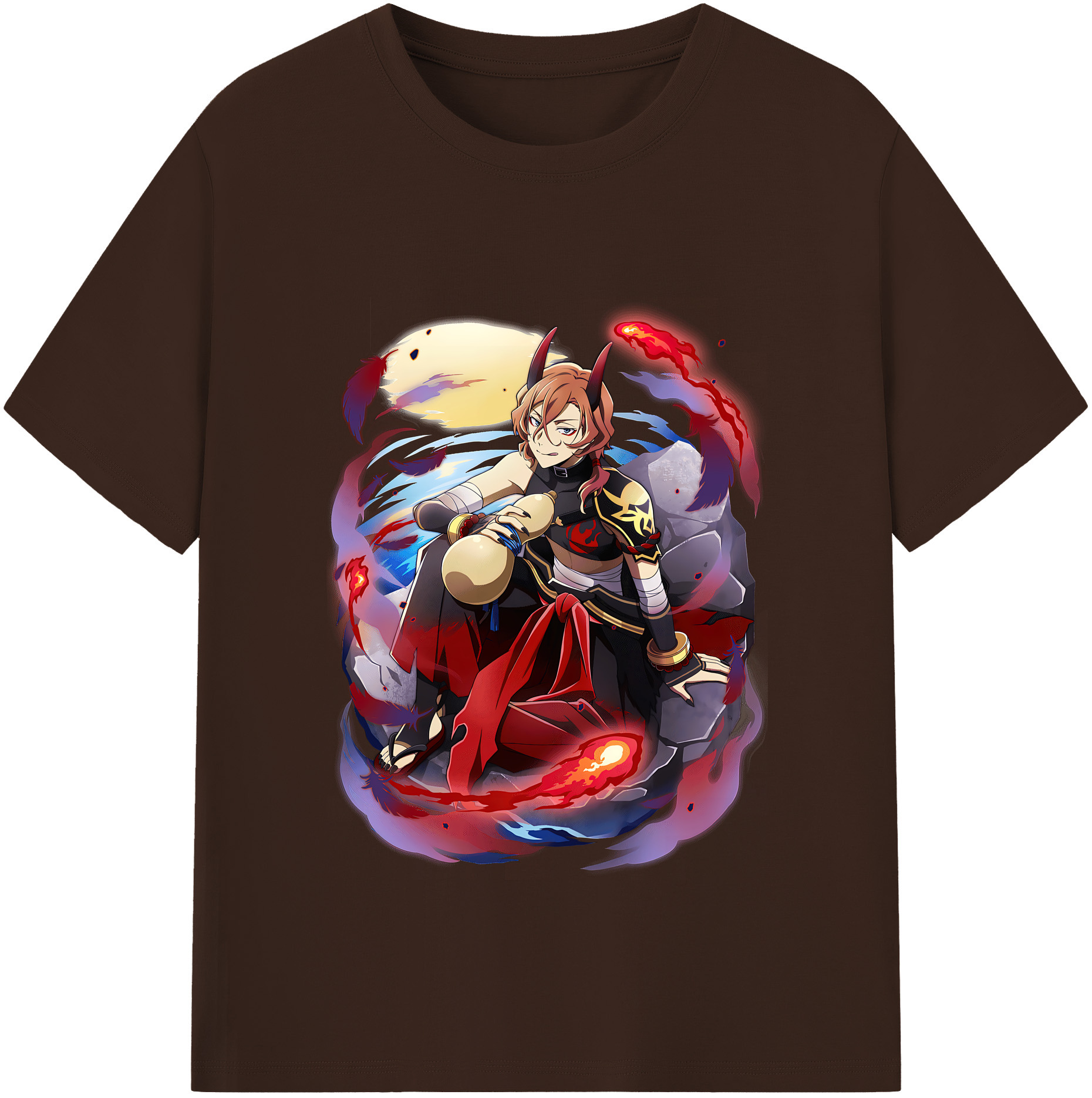 （画像用） 文豪ストレイドッグス Bungo Stray Dogs 綿100％半袖Tシャツ（フロントプリント）