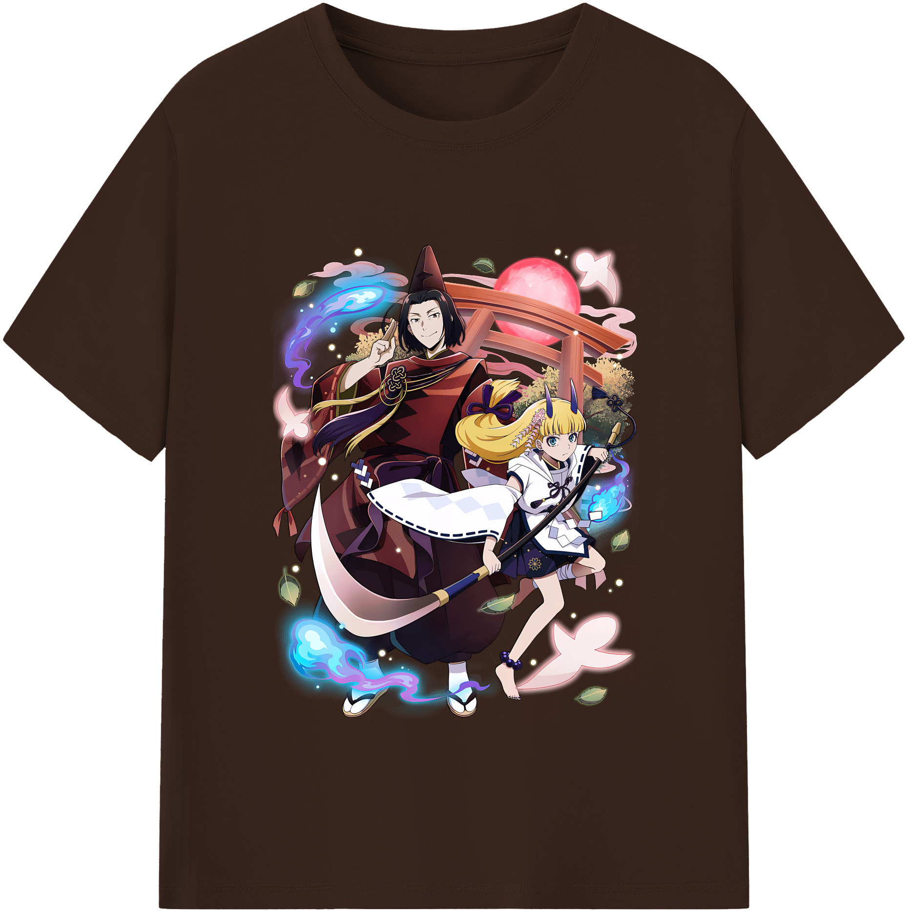 （画像用） 文豪ストレイドッグス Bungo Stray Dogs 綿100％半袖Tシャツ（フロントプリント）