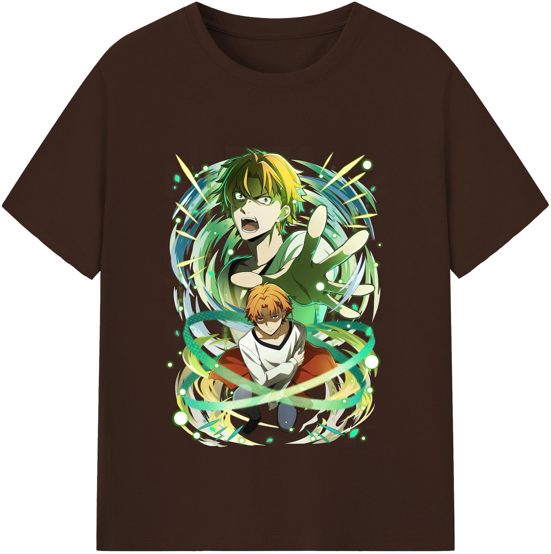 （画像用） 文豪ストレイドッグス Bungo Stray Dogs 綿100％半袖Tシャツ（フロントプリント）