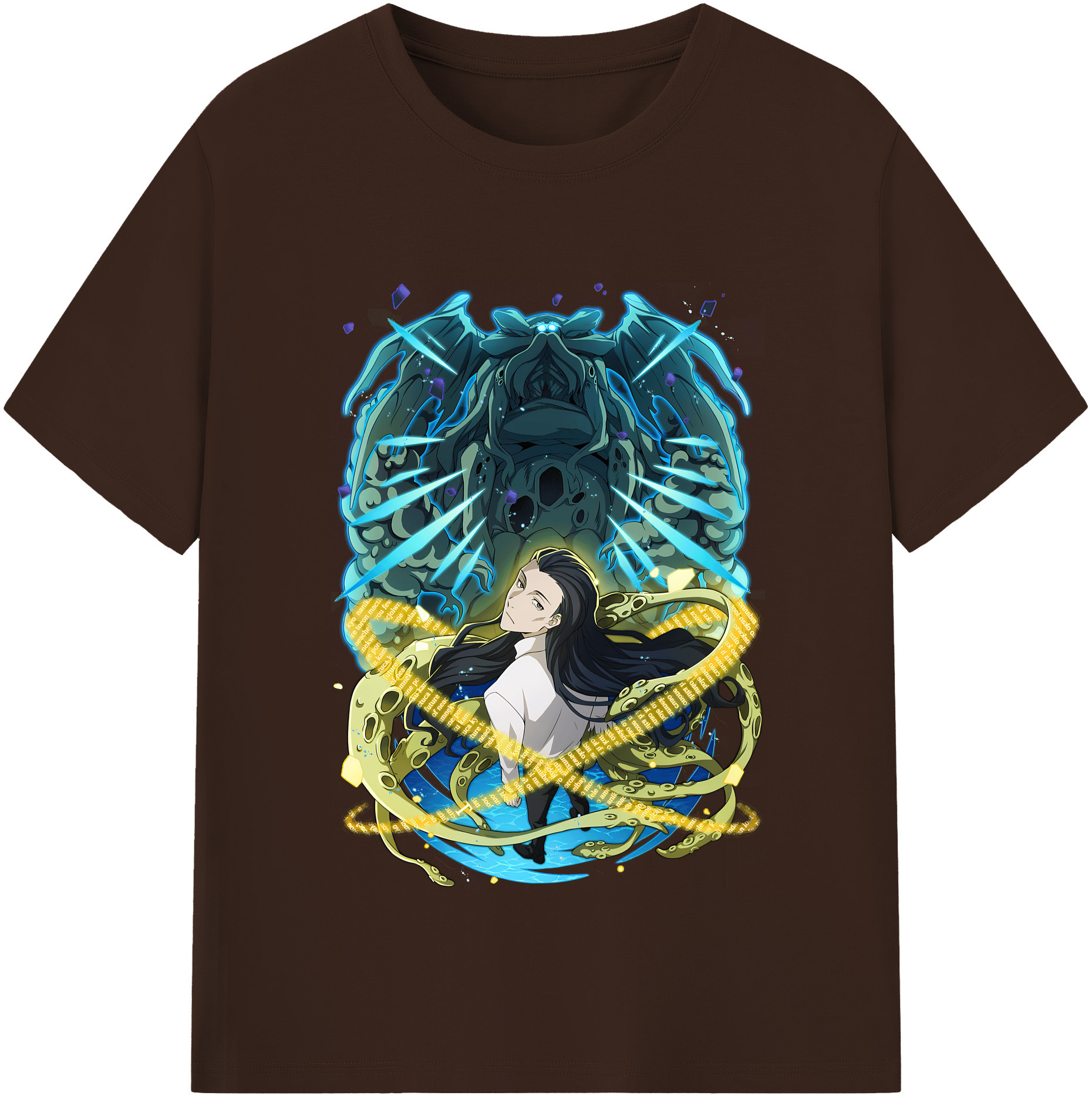 （画像用） 文豪ストレイドッグス Bungo Stray Dogs 綿100％半袖Tシャツ（フロントプリント）
