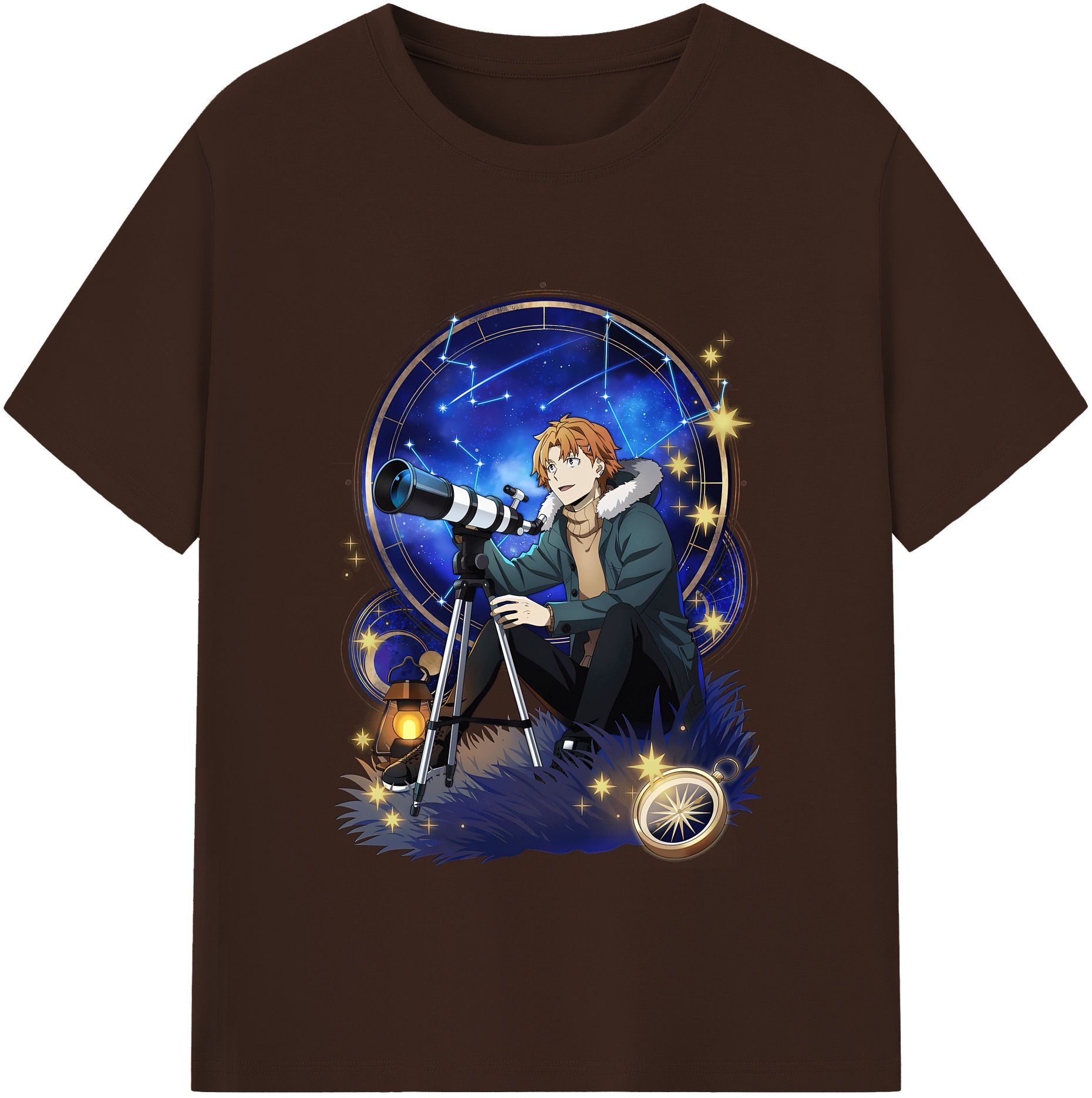 （画像用） 文豪ストレイドッグス Bungo Stray Dogs 綿100％半袖Tシャツ（フロントプリント）