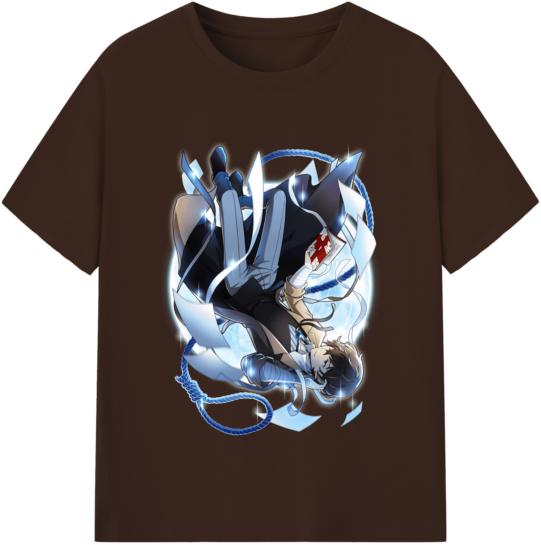 （画像用） 文豪ストレイドッグス Bungo Stray Dogs 綿100％半袖Tシャツ（フロントプリント）