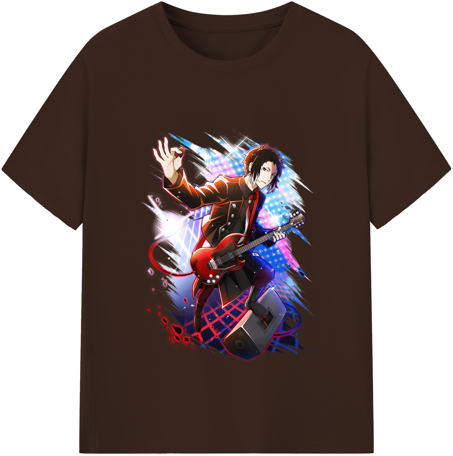 （画像用） 文豪ストレイドッグス Bungo Stray Dogs 綿100％半袖Tシャツ（フロントプリント）