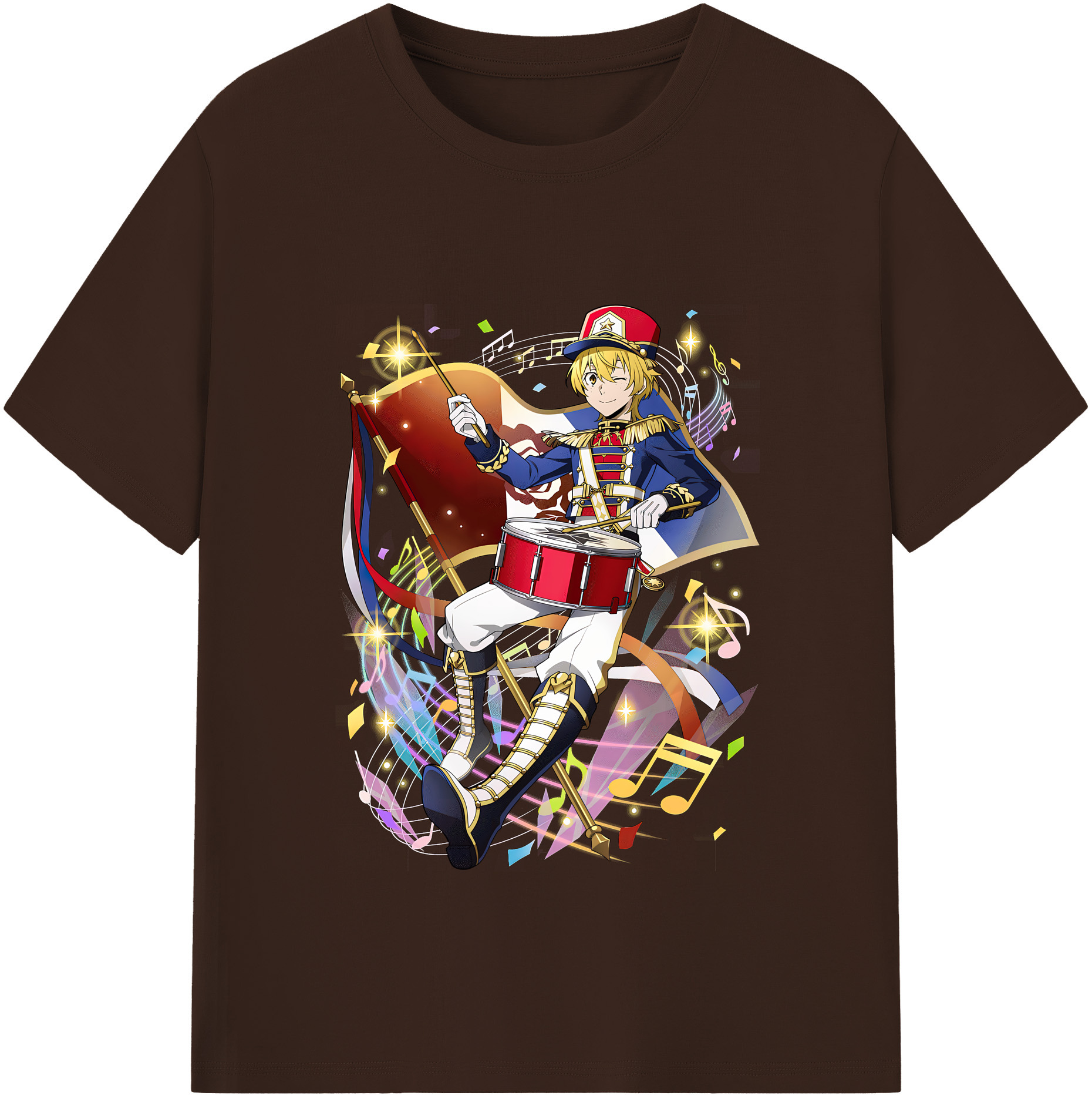 （画像用） 文豪ストレイドッグス Bungo Stray Dogs 綿100％半袖Tシャツ（フロントプリント）