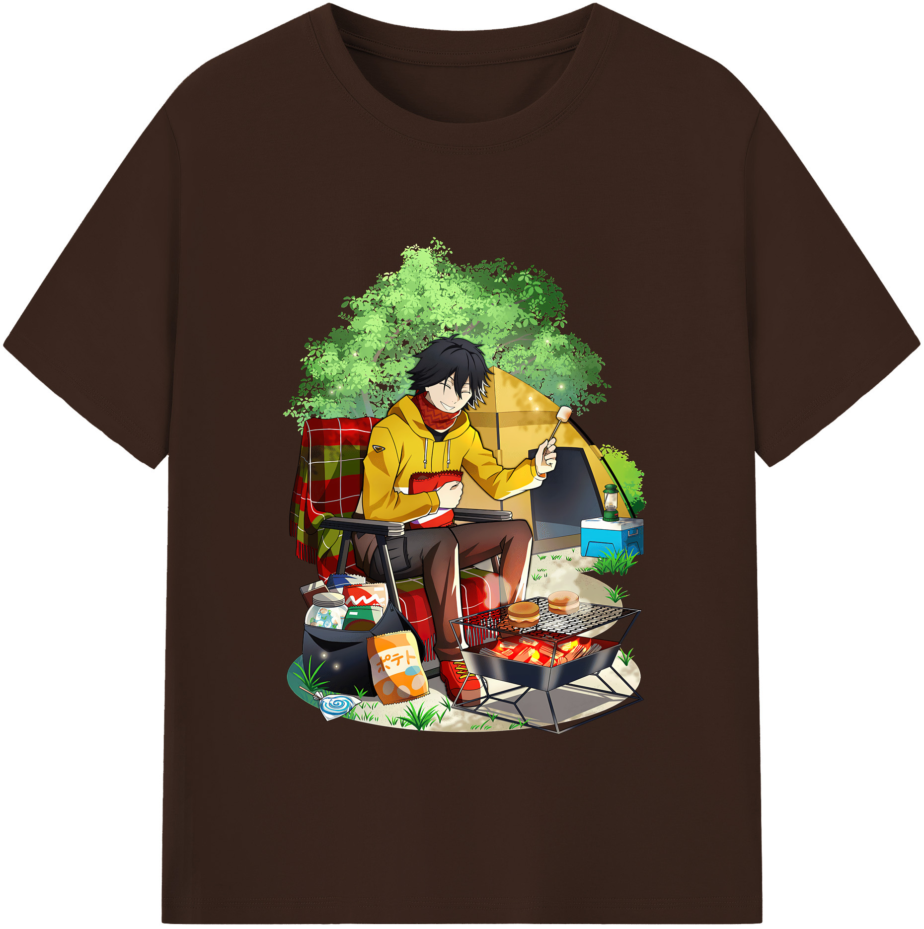 （画像用） 文豪ストレイドッグス Bungo Stray Dogs 綿100％半袖Tシャツ（フロントプリント）