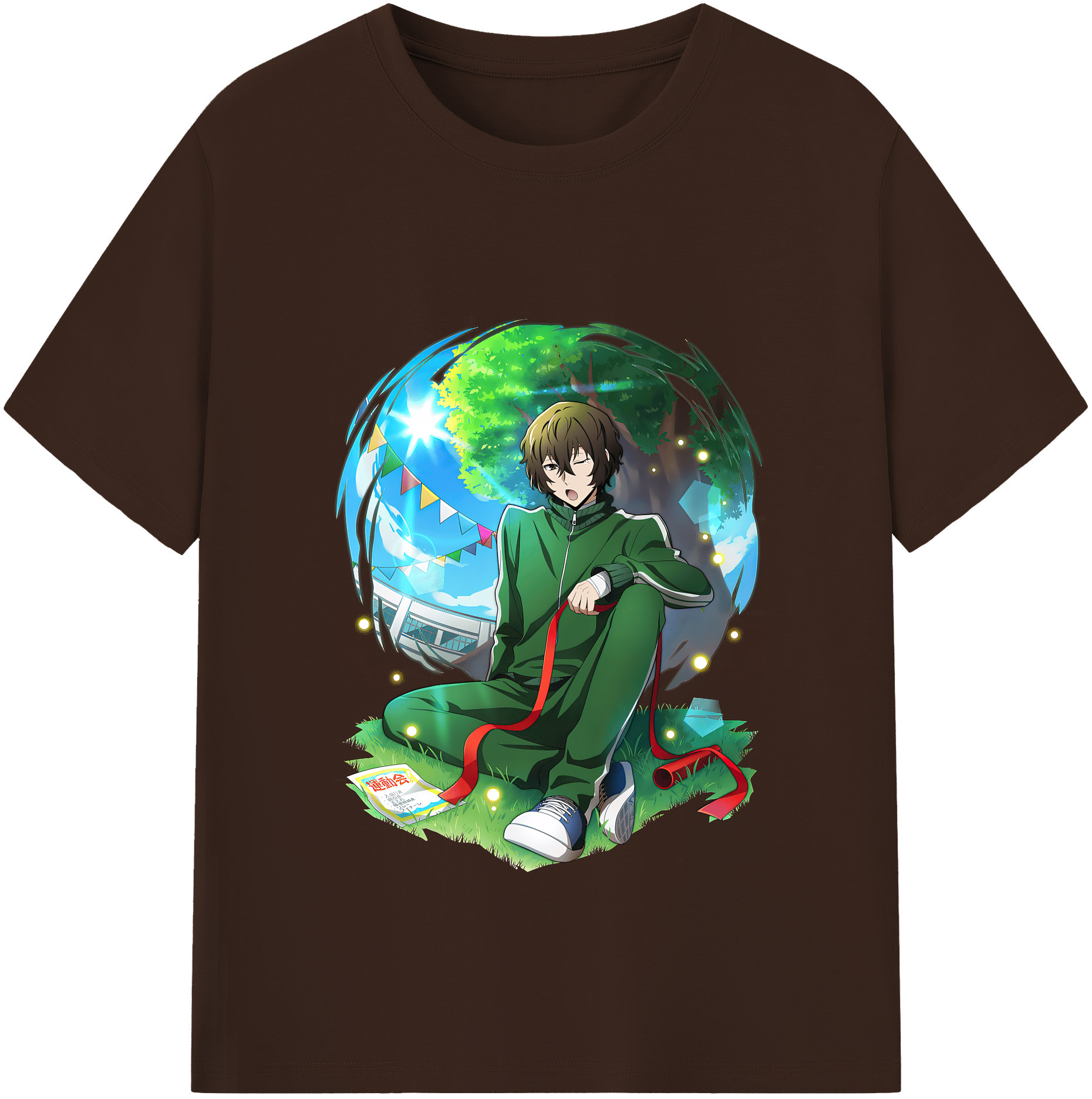 （画像用） 文豪ストレイドッグス Bungo Stray Dogs 綿100％半袖Tシャツ（フロントプリント）