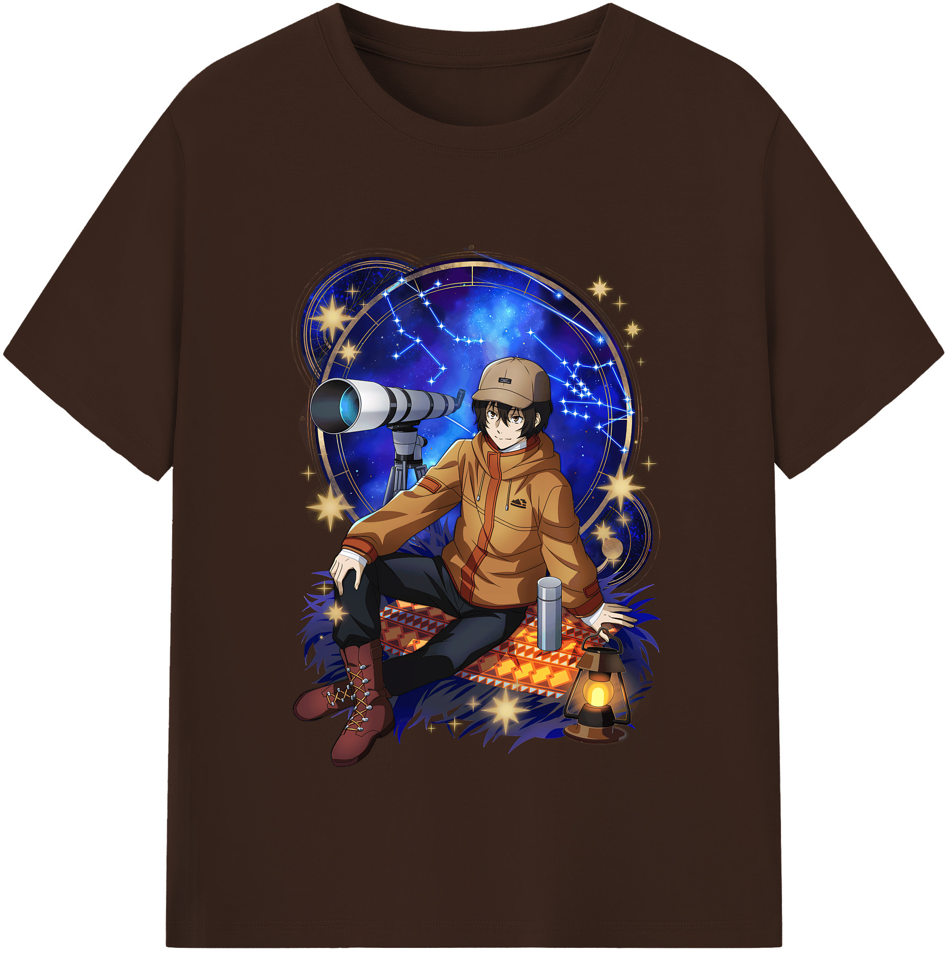（画像用） 文豪ストレイドッグス Bungo Stray Dogs 綿100％半袖Tシャツ（フロントプリント）