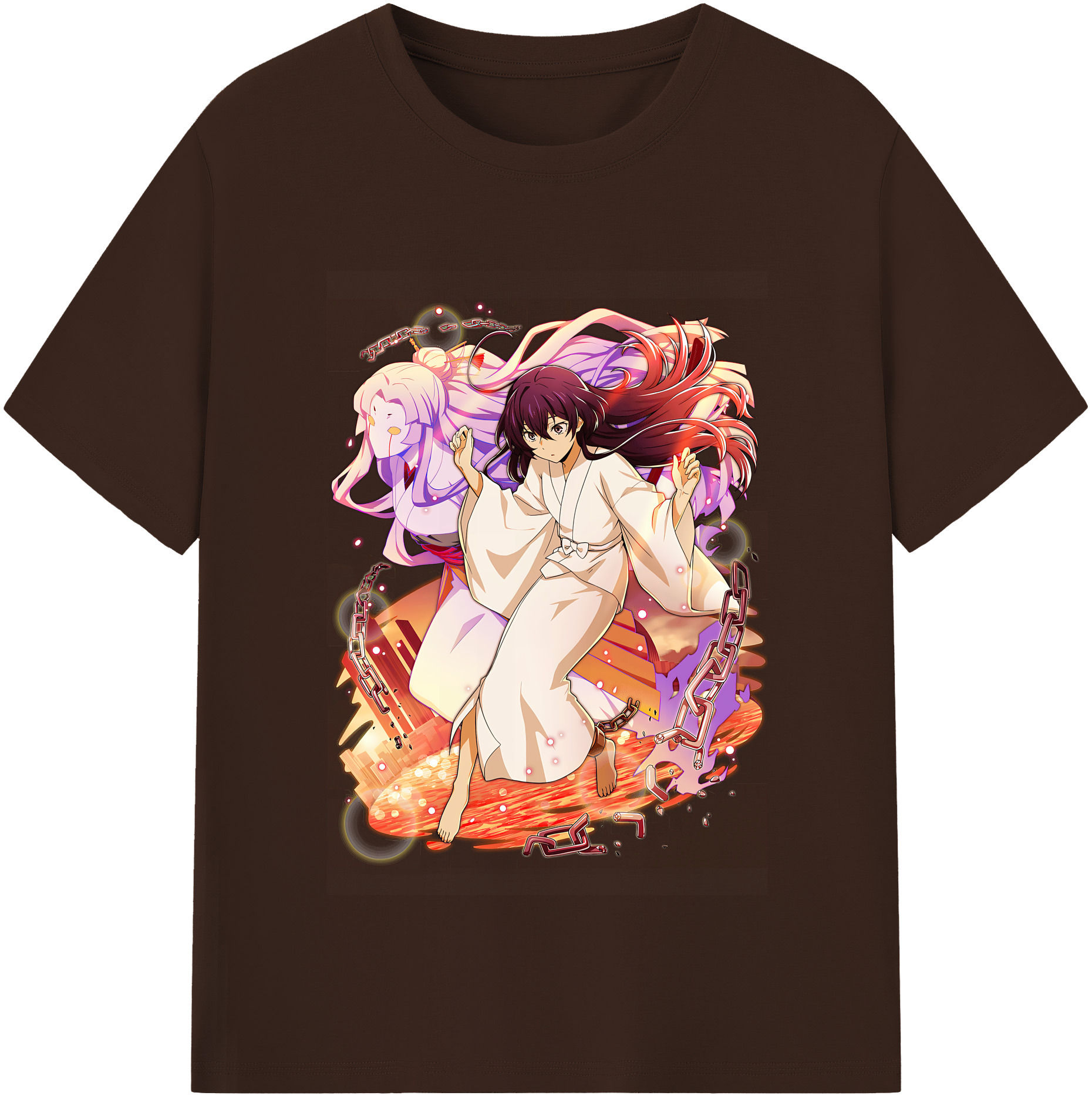 （画像用） 文豪ストレイドッグス Bungo Stray Dogs 綿100％半袖Tシャツ（フロントプリント）