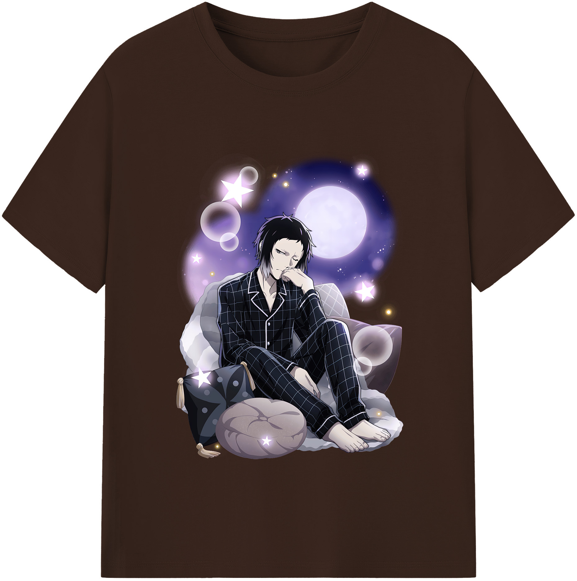 （画像用） 文豪ストレイドッグス Bungo Stray Dogs 綿100％半袖Tシャツ（フロントプリント）