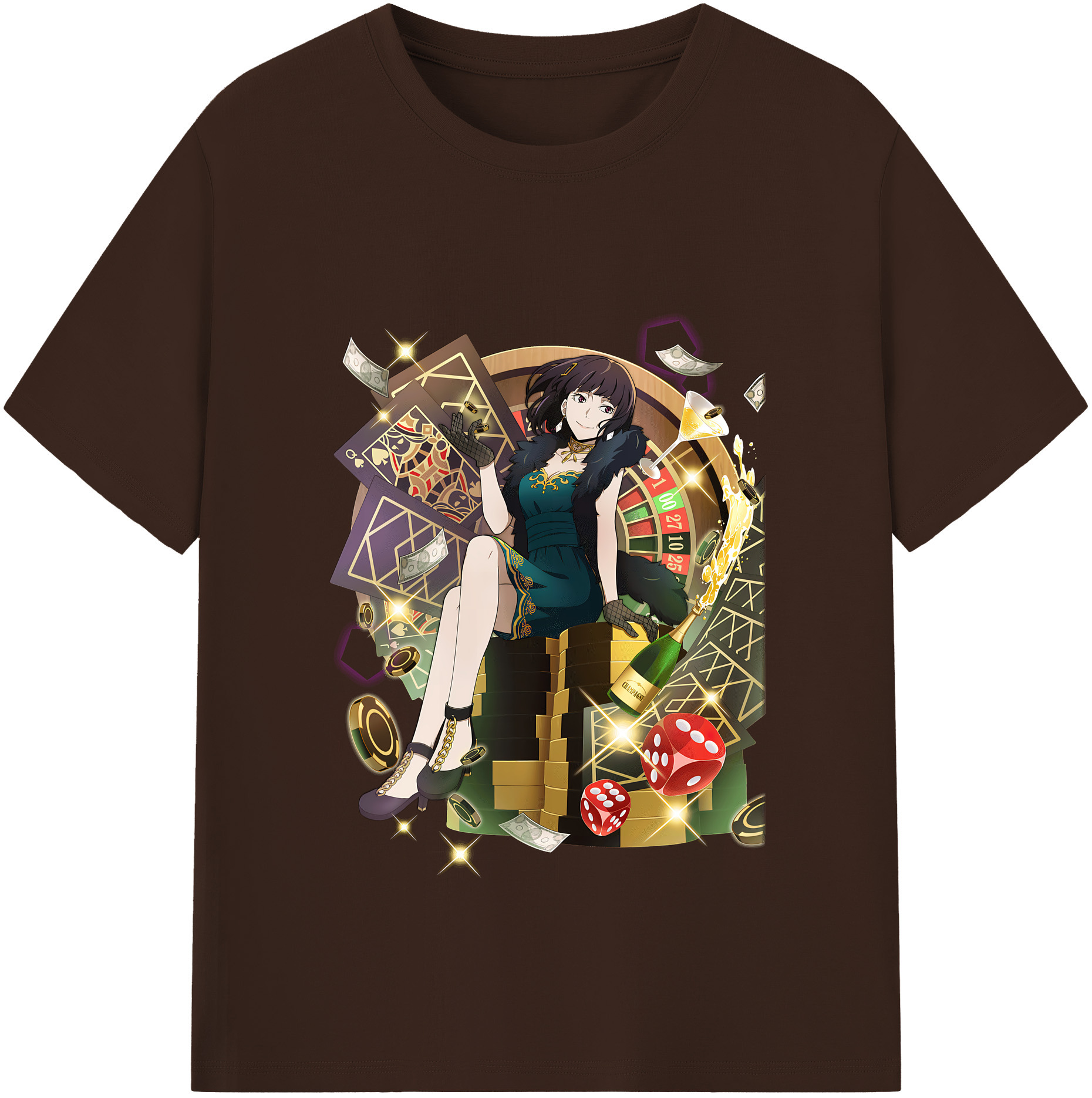 （画像用） 文豪ストレイドッグス Bungo Stray Dogs 綿100％半袖Tシャツ（フロントプリント）